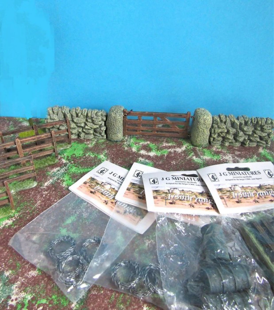 J.G. Miniatures - Diorama in de schaal 1:30 - U.K.