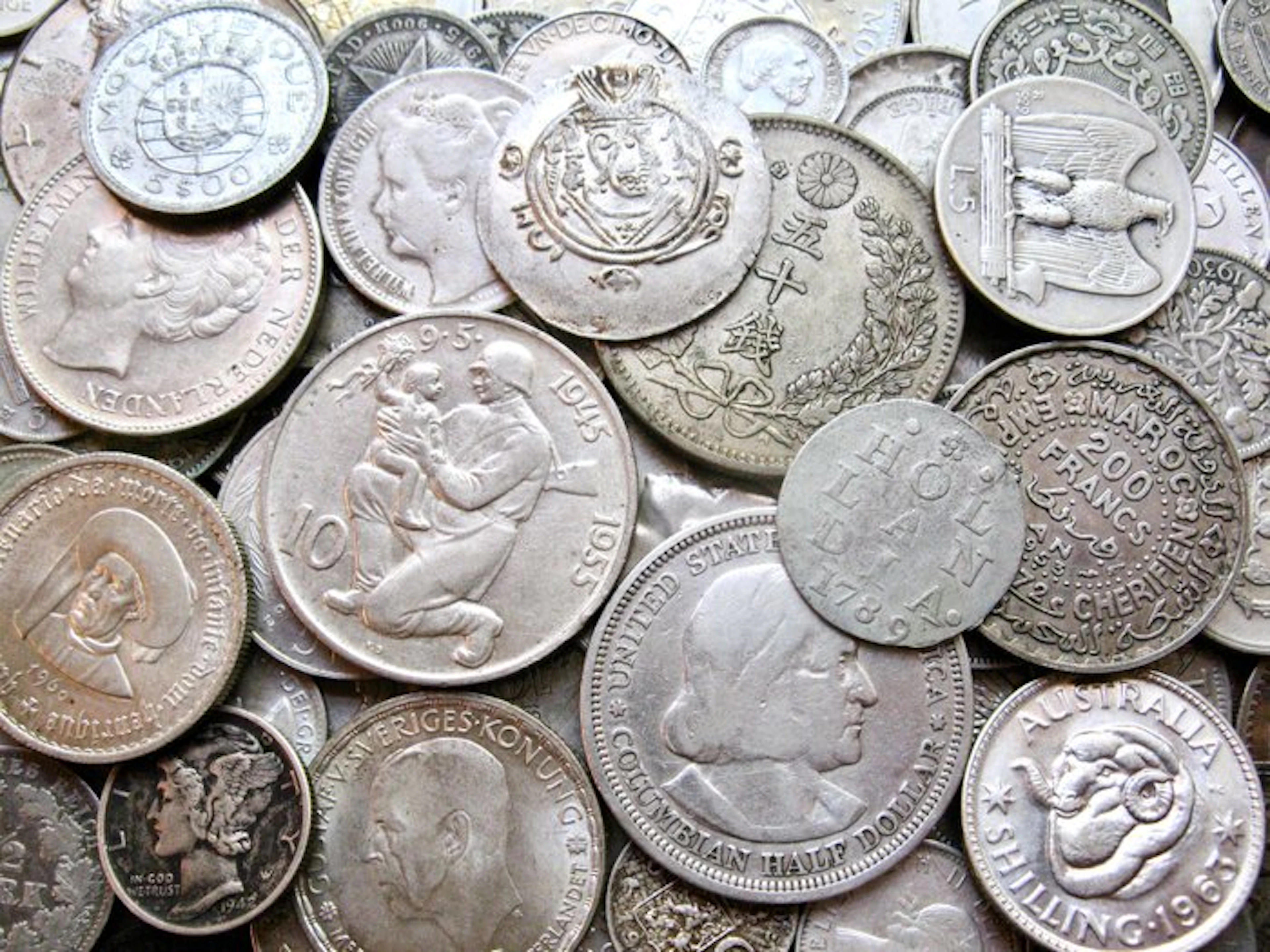 World. 1000+ coins | 50+ Silver | Roman Empire to 2020 |...