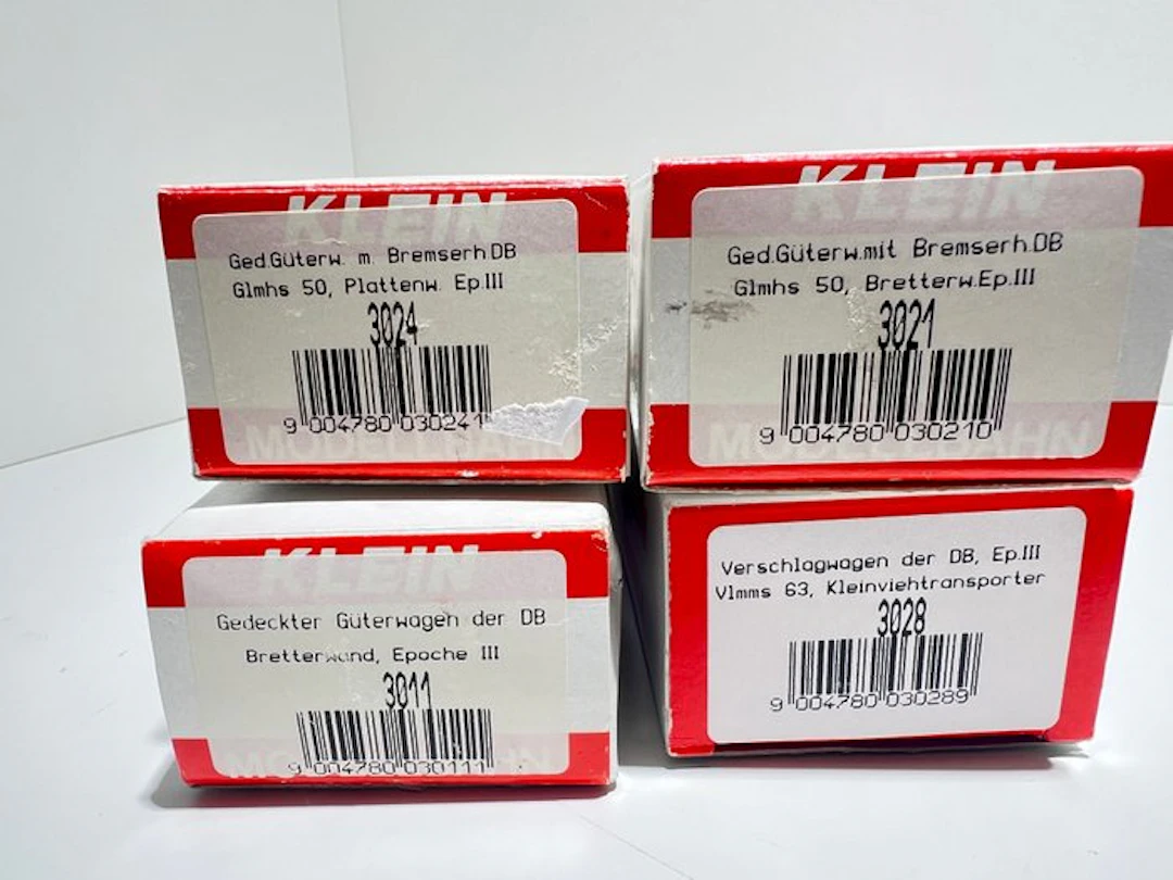 Klein Modellbahn H0 - 3011/3021/3024/3028 - Model train...