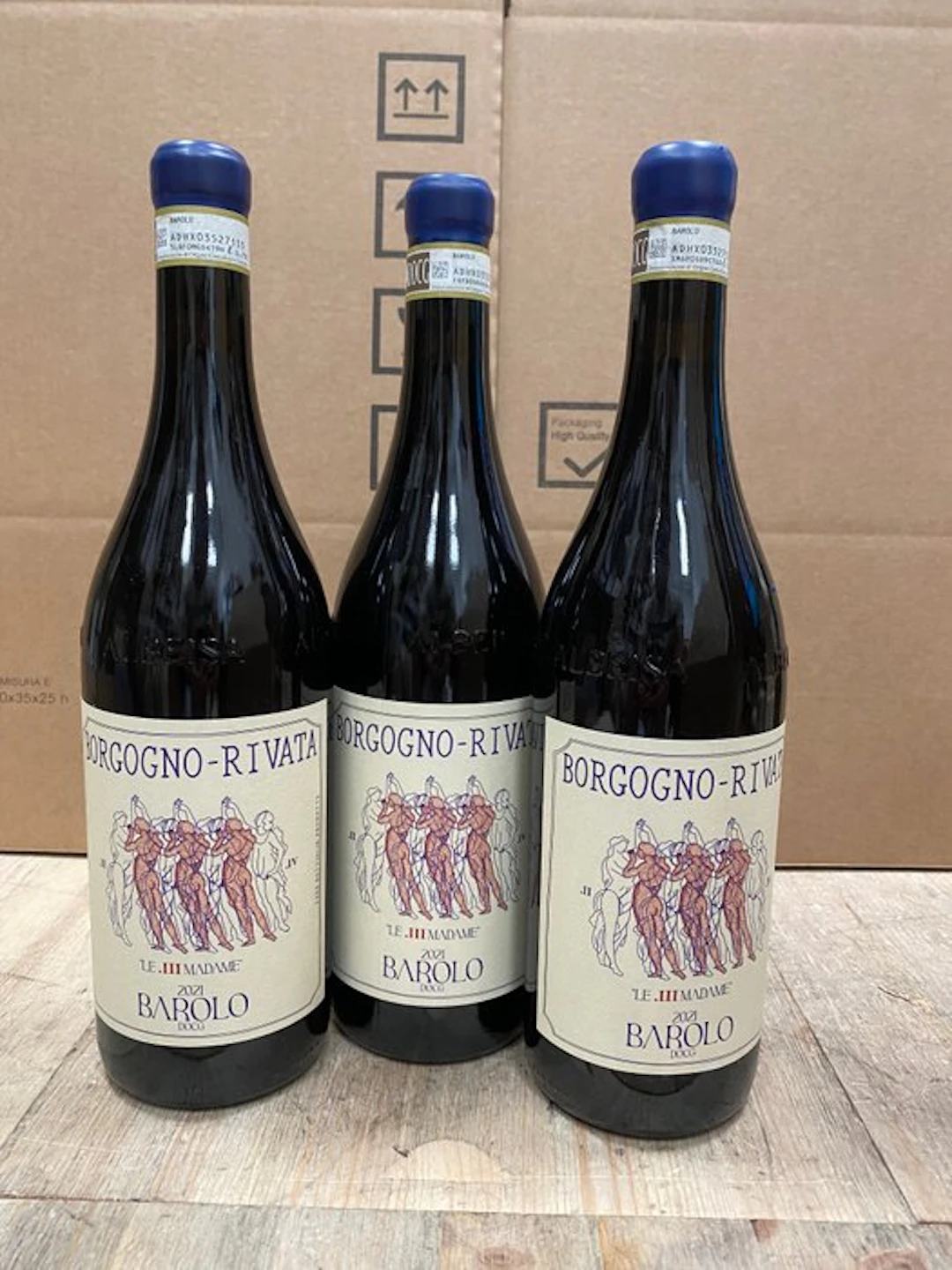 2021 Borgogno Rivata, Le III Madame - Piedmont DOCG - 3 Bottles (0.75L)