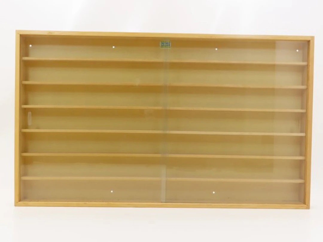 Kibri - Display case - Wood, Glass - Display cabinet 104.5x61x7cm