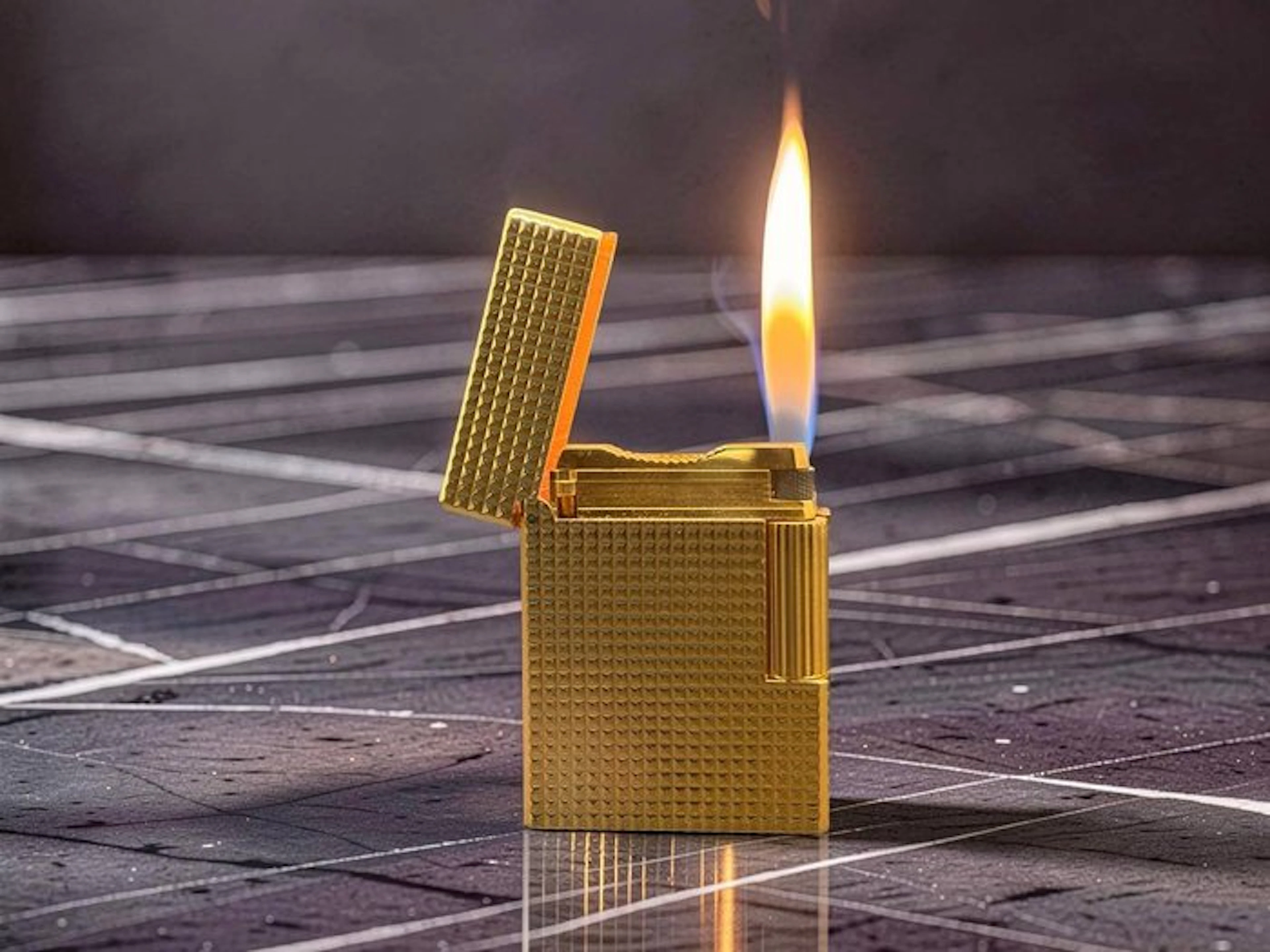 S.T. Dupont - Ligne 1 - Lighter - Gold plated, Brass