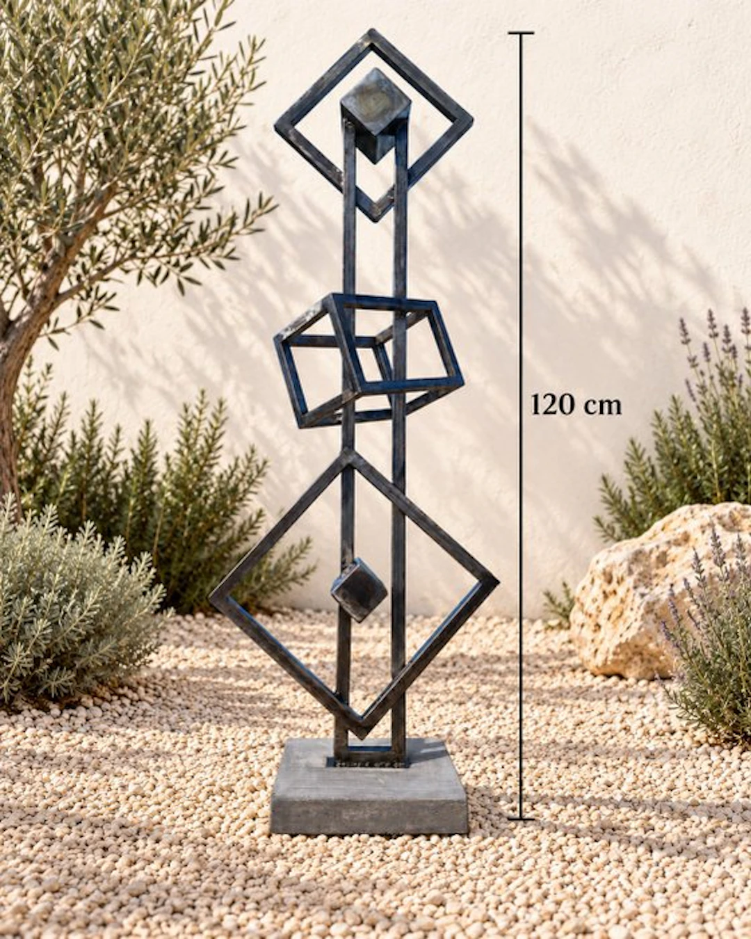 D.B - Sculpture Vertical Axis solid outdoor/indoor XXL size No Reserve