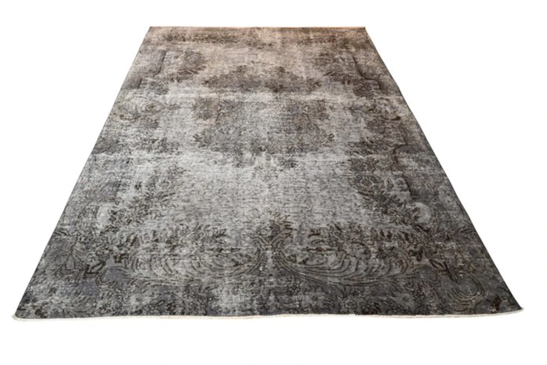 Grey vintage - Rug - 280 cm - 190 cm - with certificate