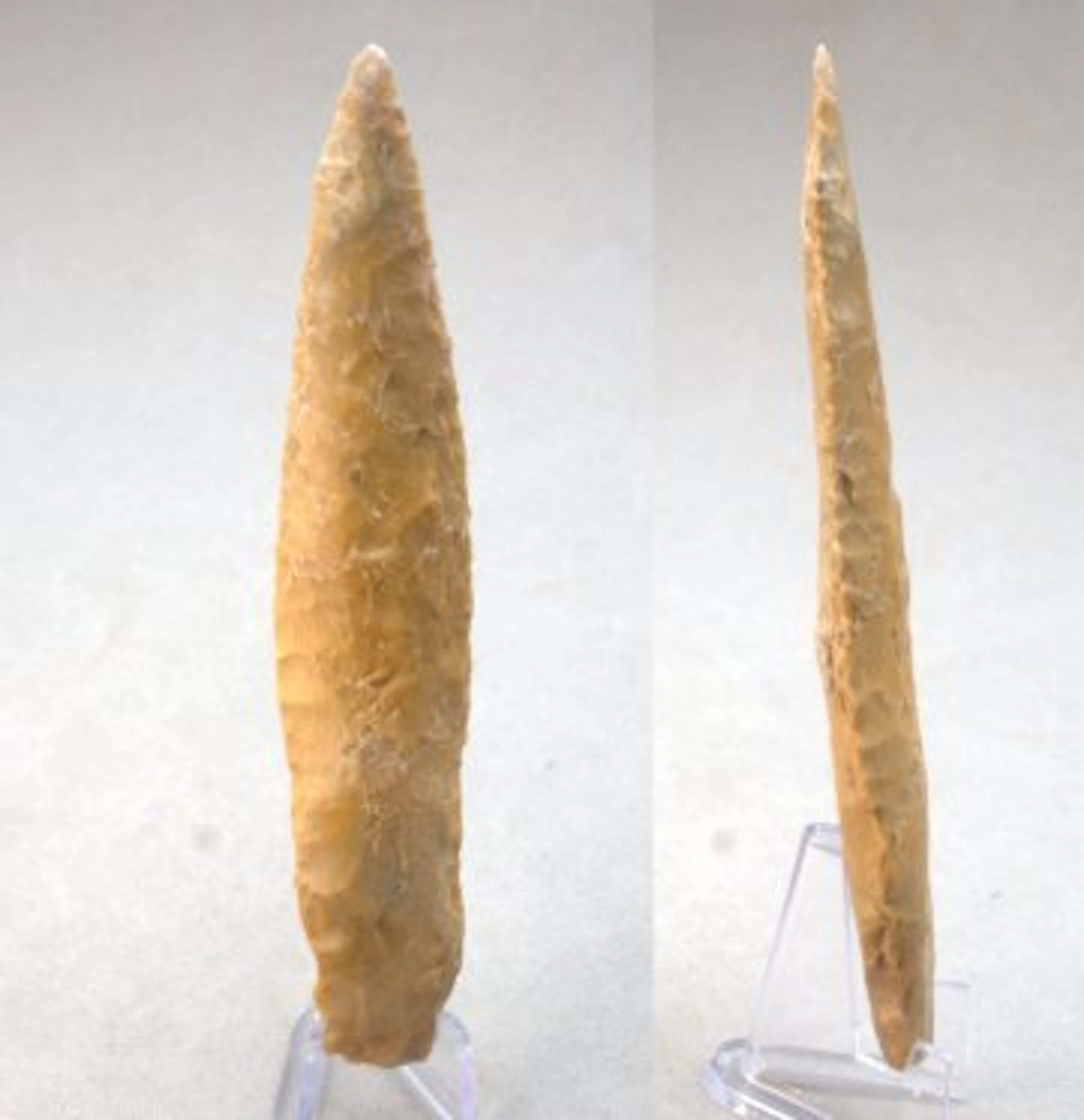 Neolithic/Bronze age flint Dagger - 12.2 cm