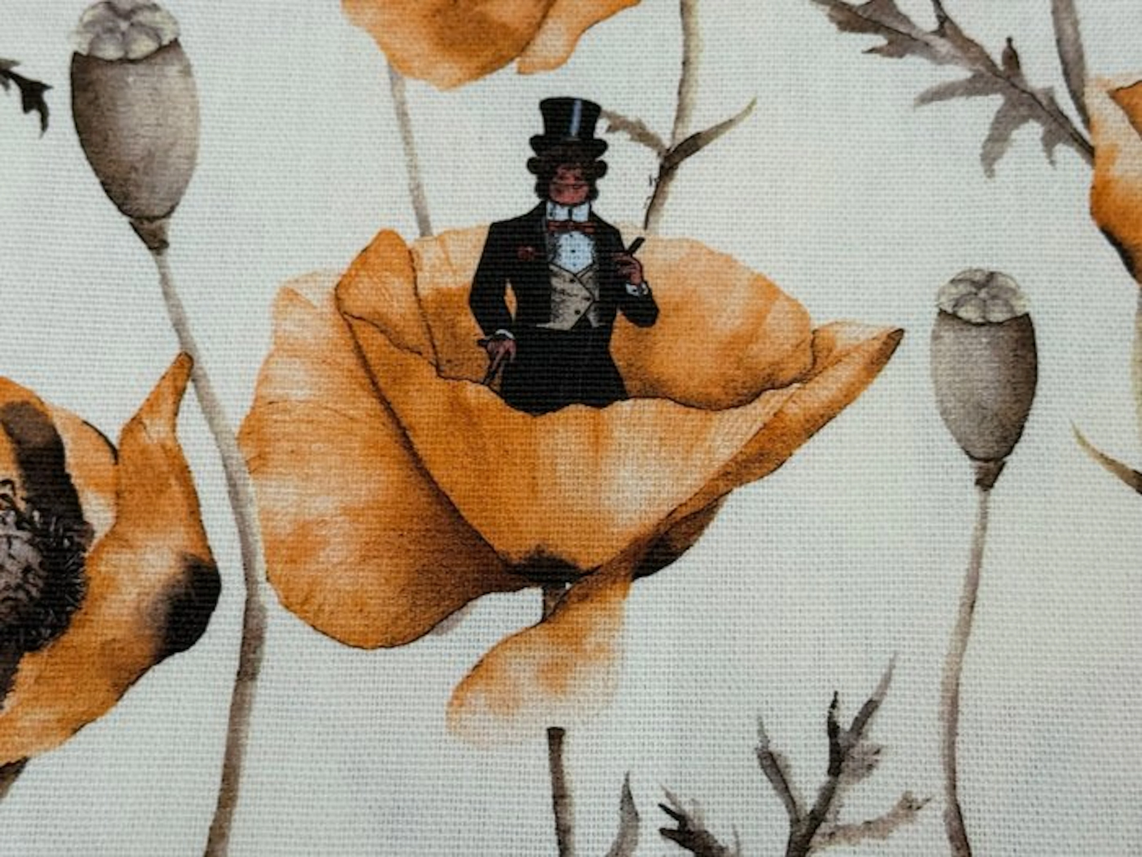 No reserve price!! Flowers and Gentlemen: the decorative...