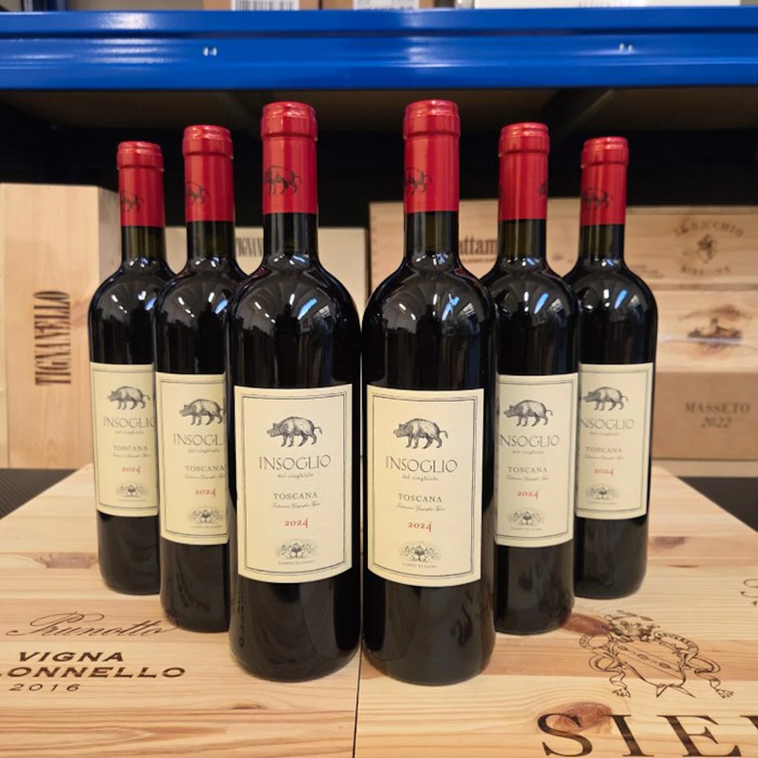 2024 Tenuta di Biserno, Insoglio del Cinghiale - Tuscany IGT - 6 Bottles
