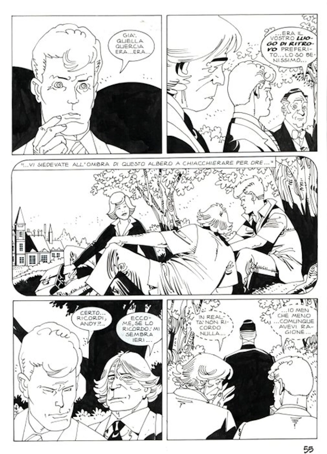 Torti, Rodolfo - 3 Original page - Martin Mystere...