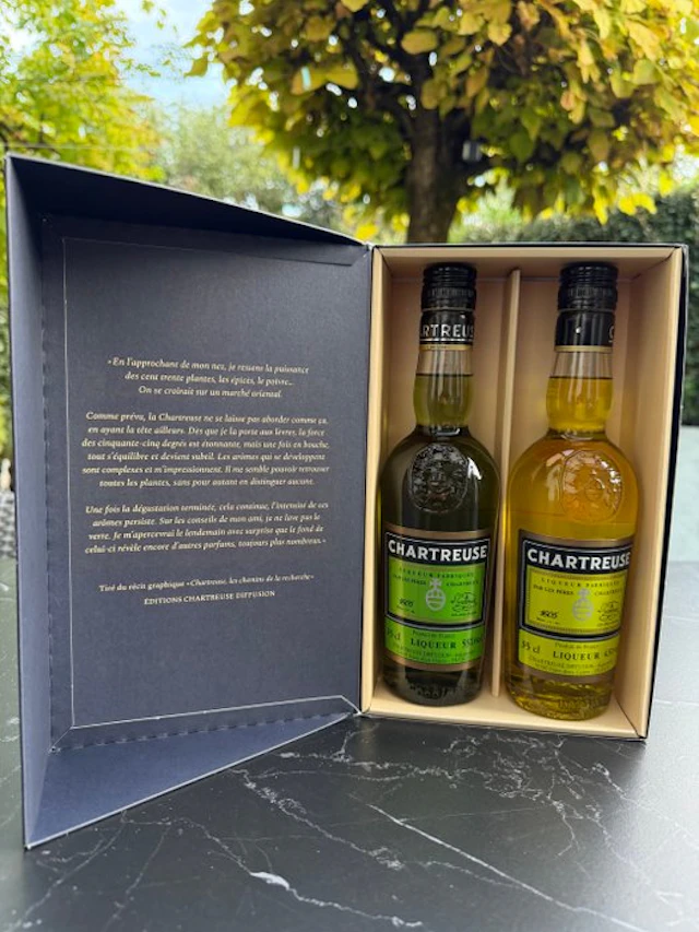 Chartreuse - Gift Set Yellow + Green - b. 2026 - 35cl - 2 bottles