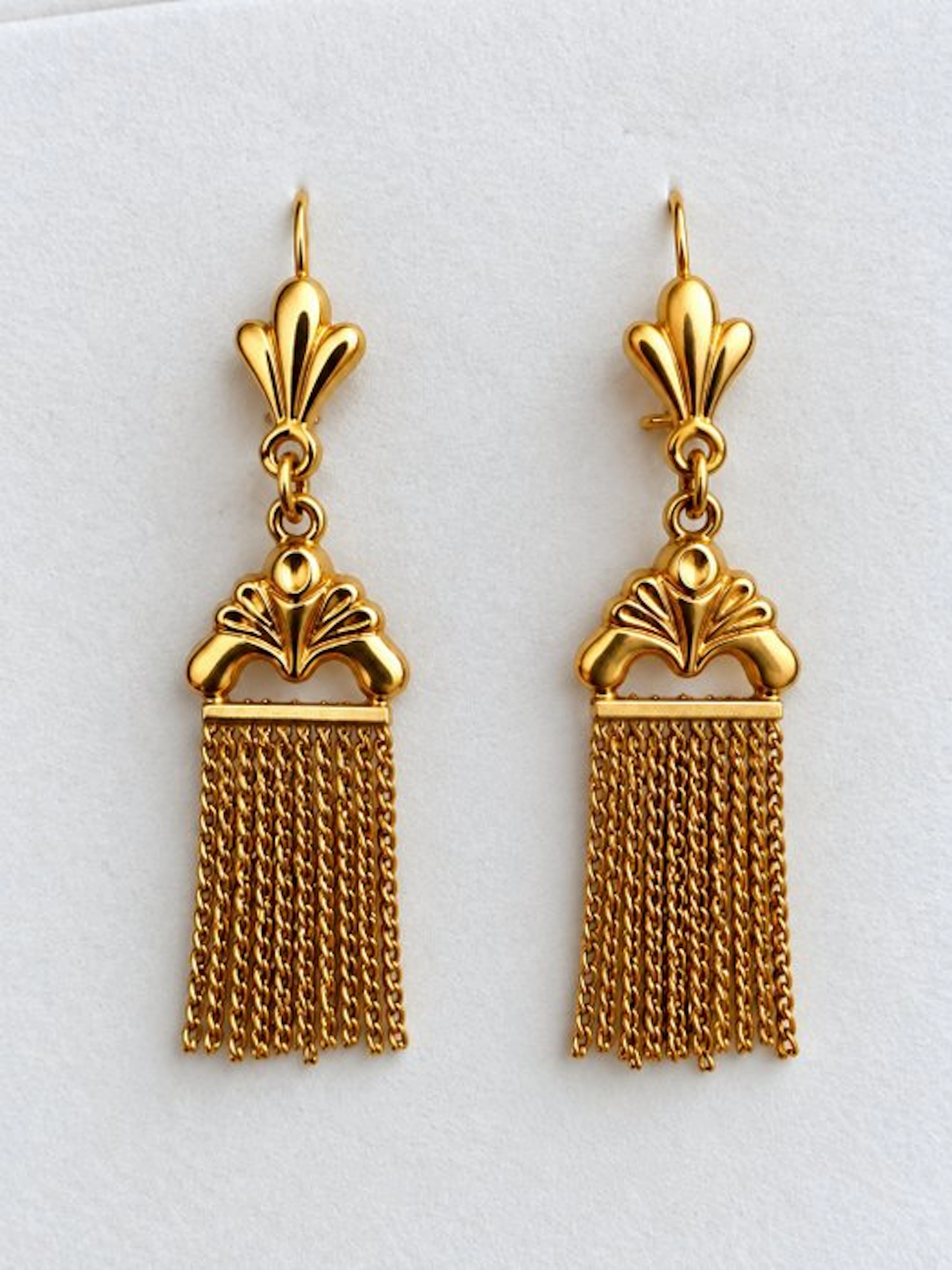 Earrings - 18 kt. Yellow gold