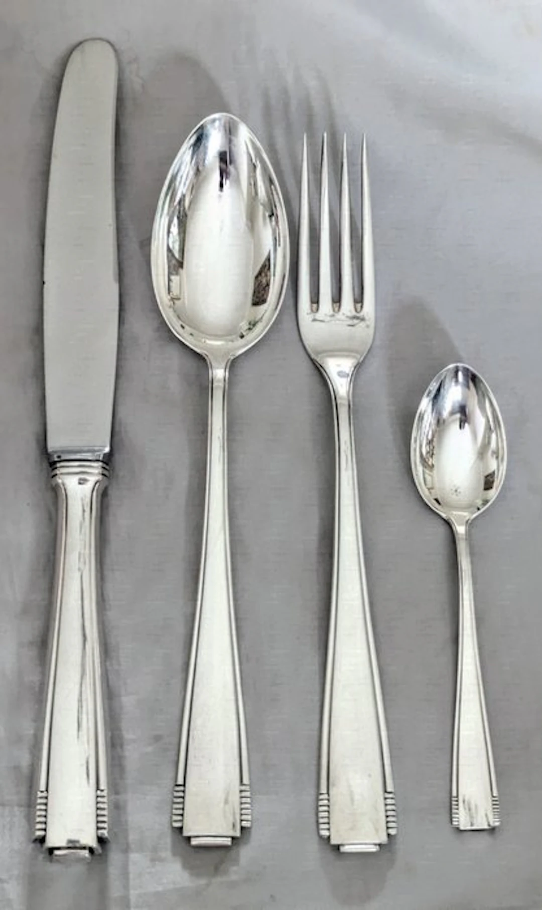 Otto Kaltenbach - Table service (4) - .800 silver