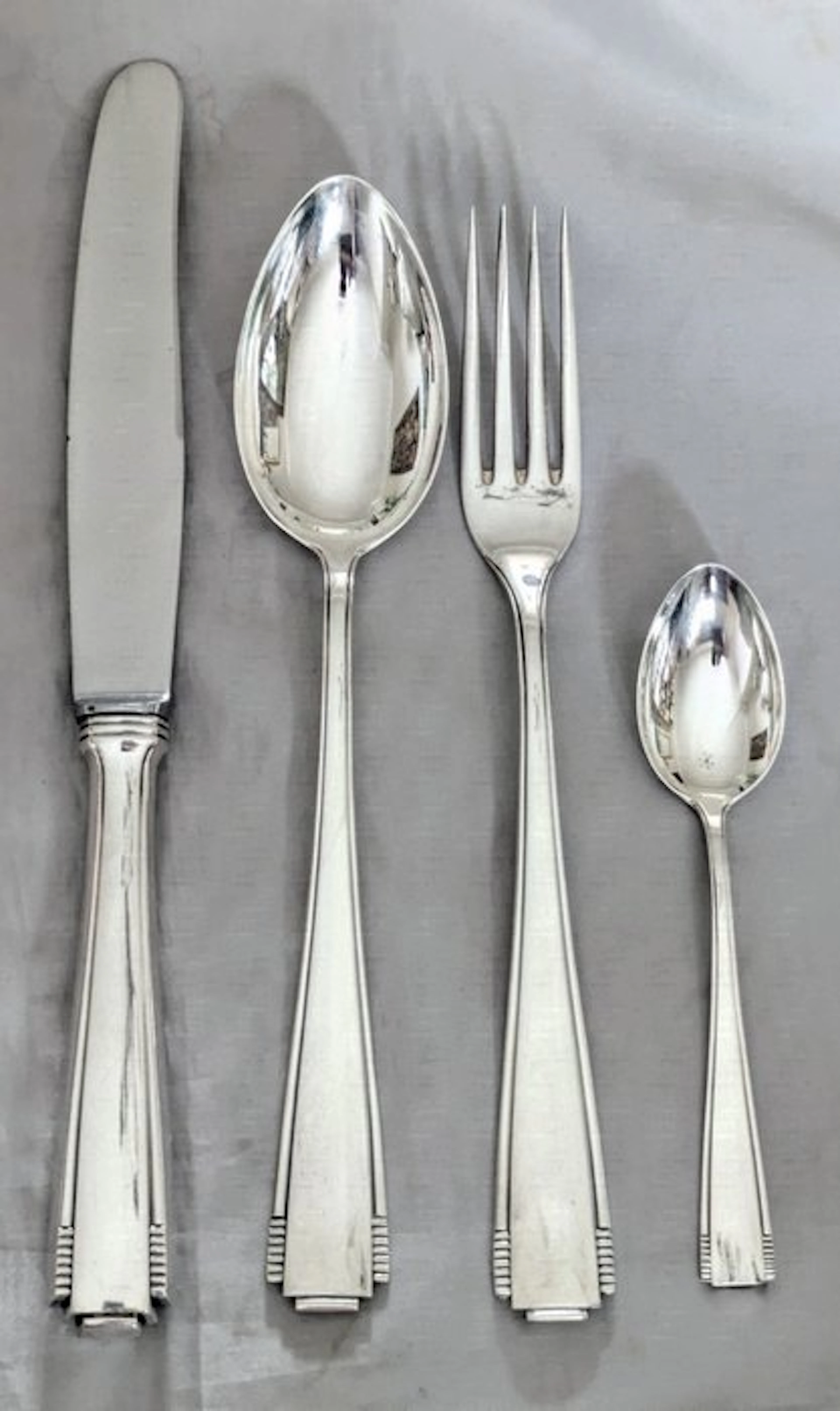 Otto Kaltenbach - Table service (4) - .800 silver