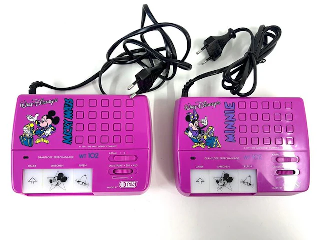Minnie Mouse - 1 Vintage Classics – Gegensprechanlage – by IceS - Disney - 1991