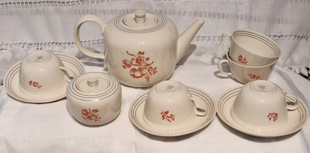 Richard Ginori - Gio Ponti - Tea service - Silvana...