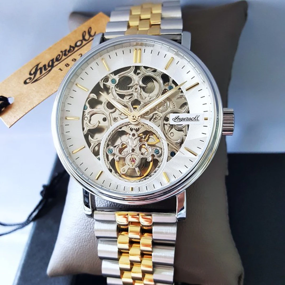 Ingersoll - Automatic - Skeleton - Gold - Steel - 22...