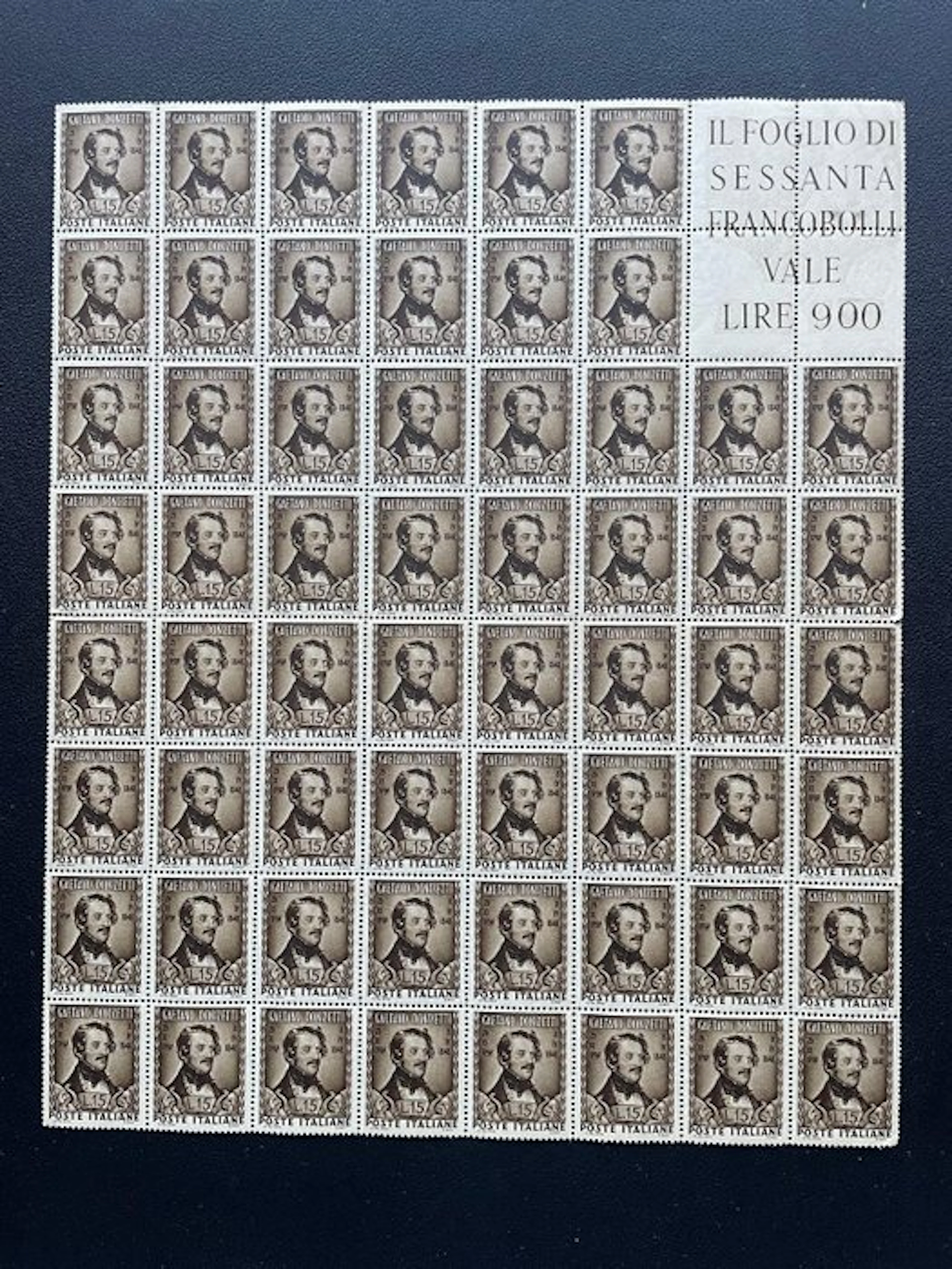 Italian Republic 1948/1972 - 60-Sheet Series - SASSONE