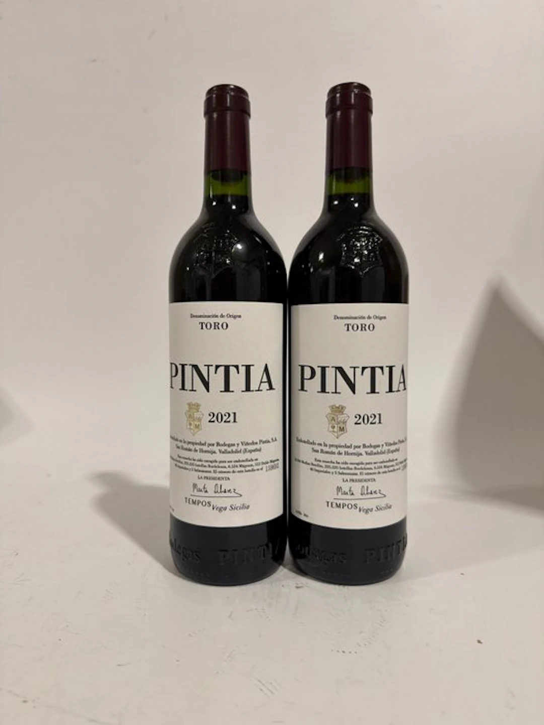 2021 Tempos Vega Sicilia, Pintia - Toro - 2 Bottles (0.75L)