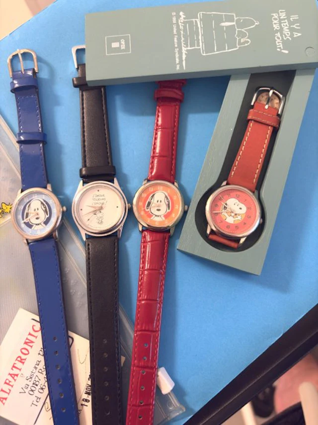 Peanuts / Snoopy - 4 Vintage Watch