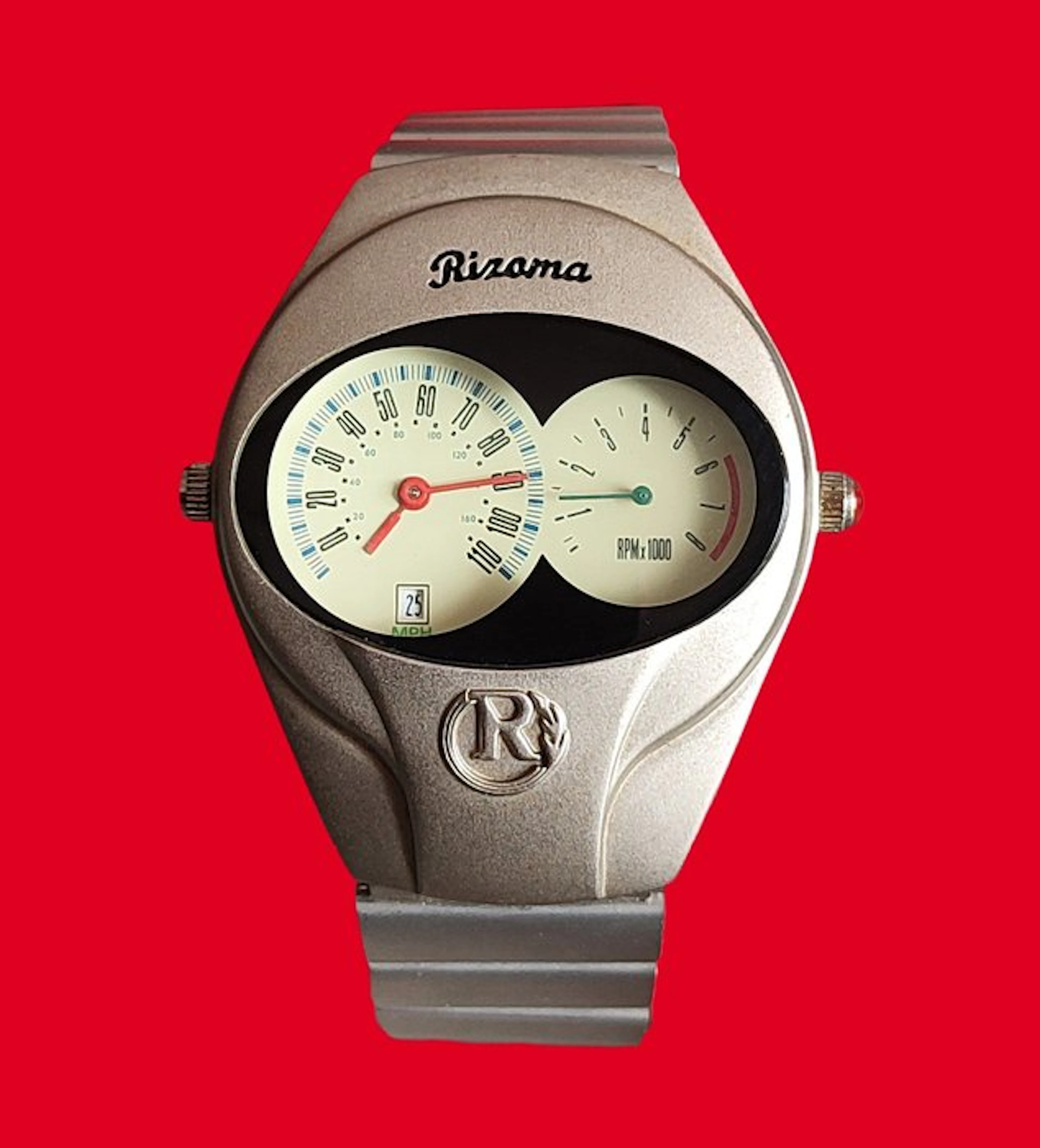 Rizama - doubles compteurs de vitesse de moto - Montre - Men - 1980-1989