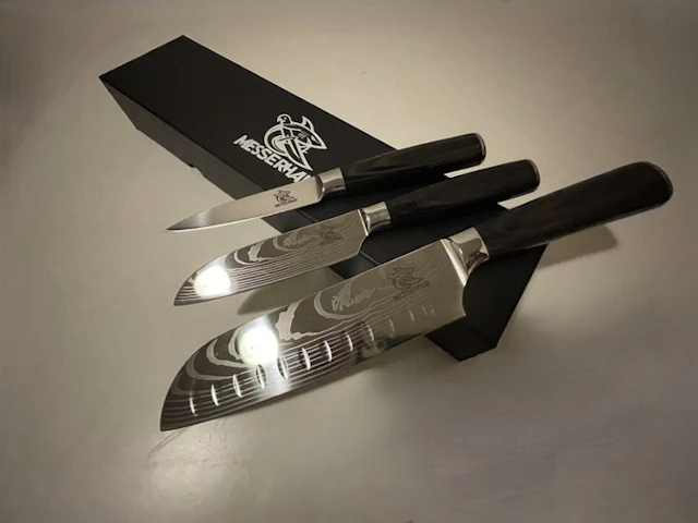 Messerhai-Sakura - Kitchen knife - Professional 3-piece...