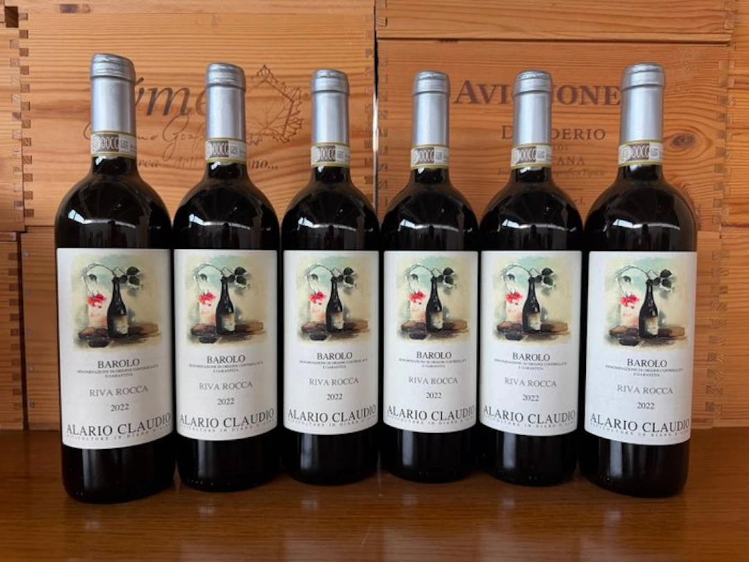 2022 Claudio Alario "Riva Rocca" - Barolo DOCG - 6 Bottle (0.75L)