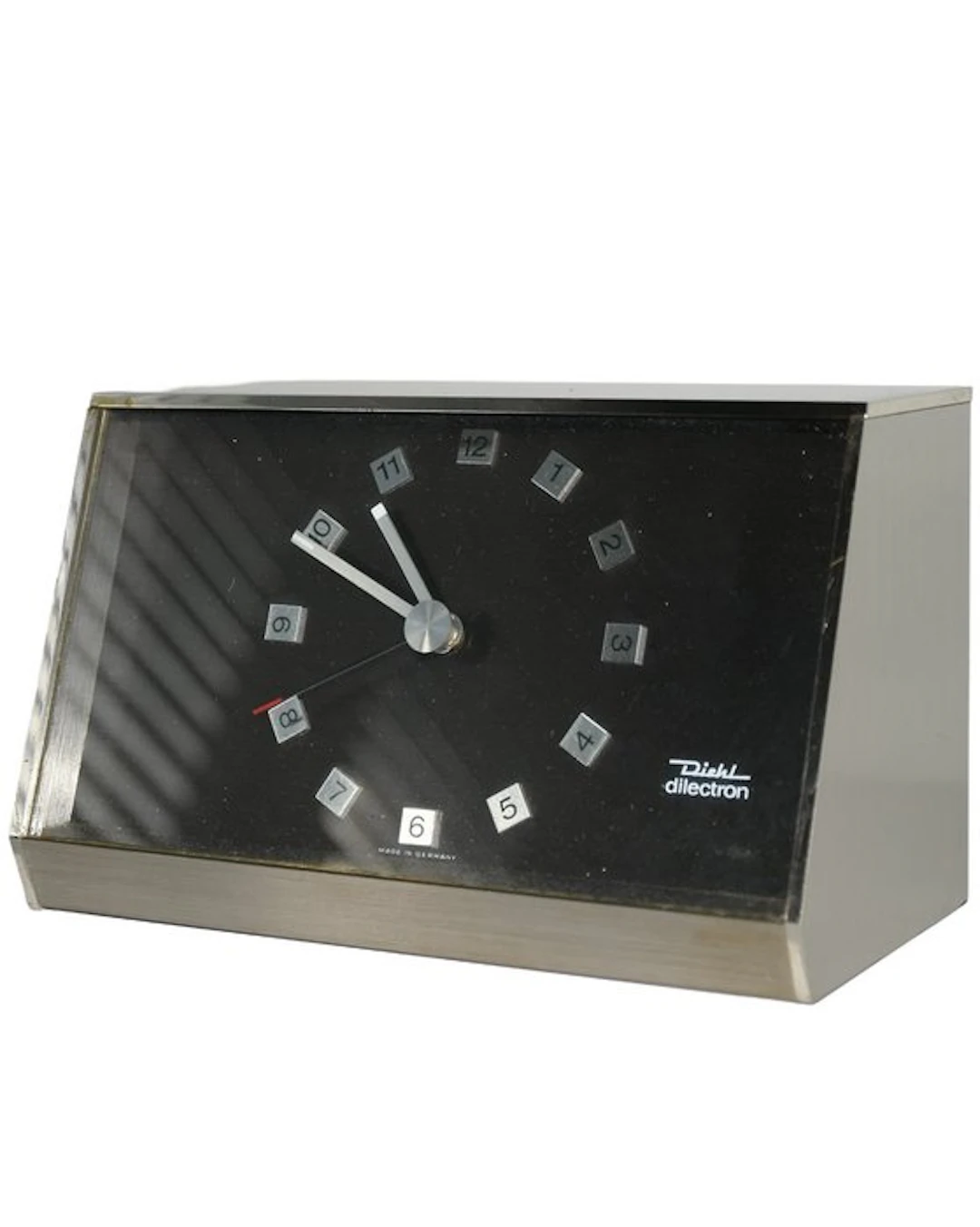 Table clock - Diehl Dilectron Industrial design Glass