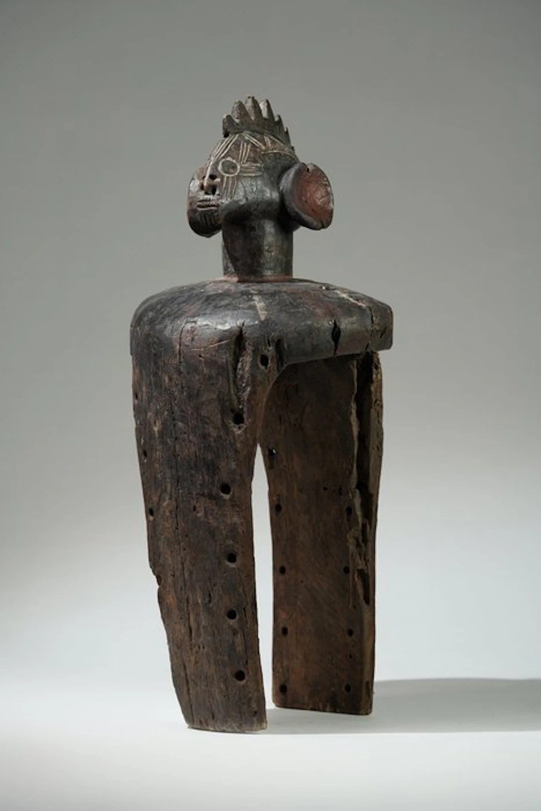 A wooden mask - Mumuye - Nigeria