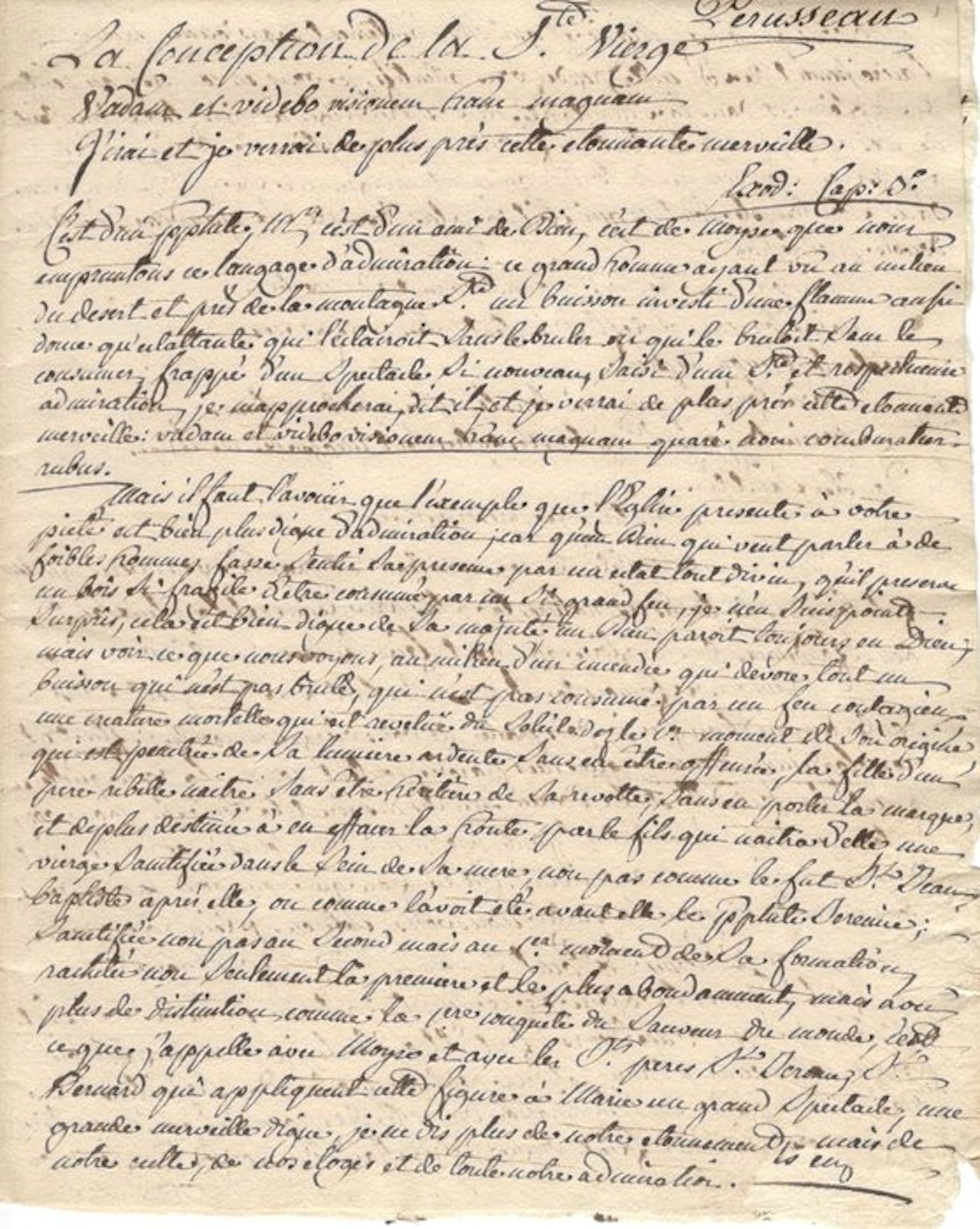 Père Sylvain PÉRUSSAULT (1679/1773) Prêtre Jésuite et...