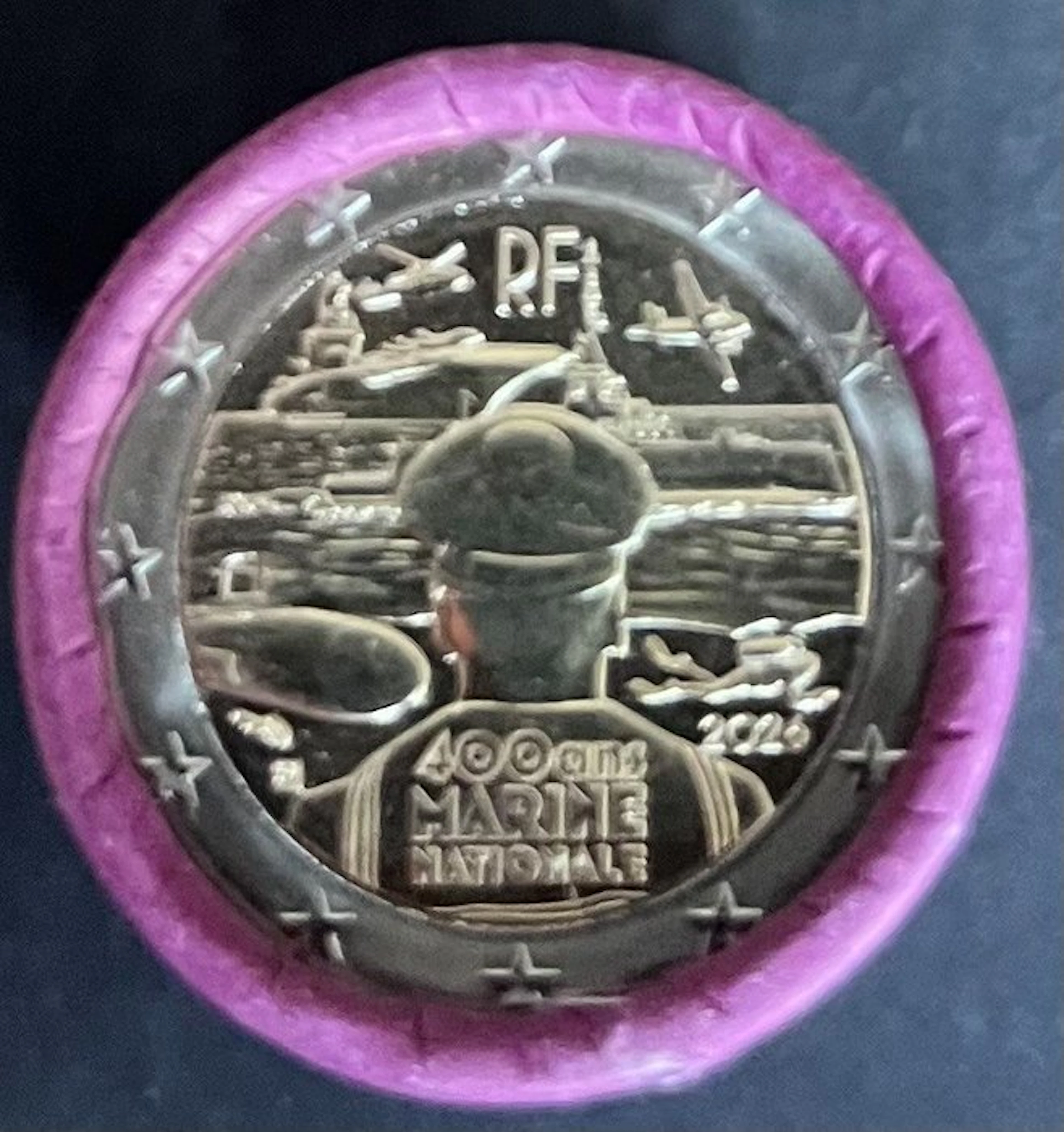 France. 2 Euro 2026 "Marine Nationale" (25 coins) in roll (No reserve price)