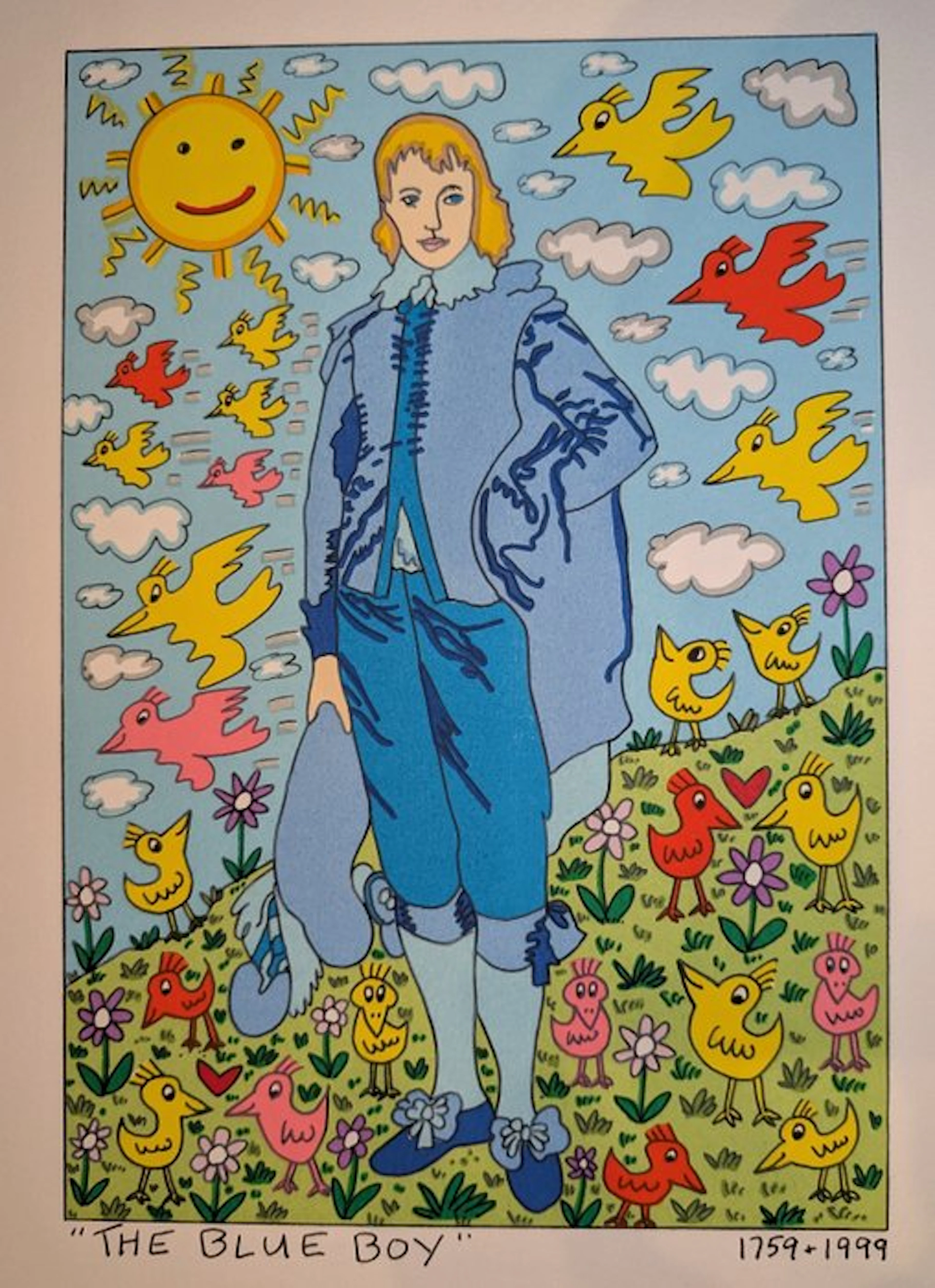 James Rizzi (1950-2011) - The Blue Boy + Sleeping Gypsy +...