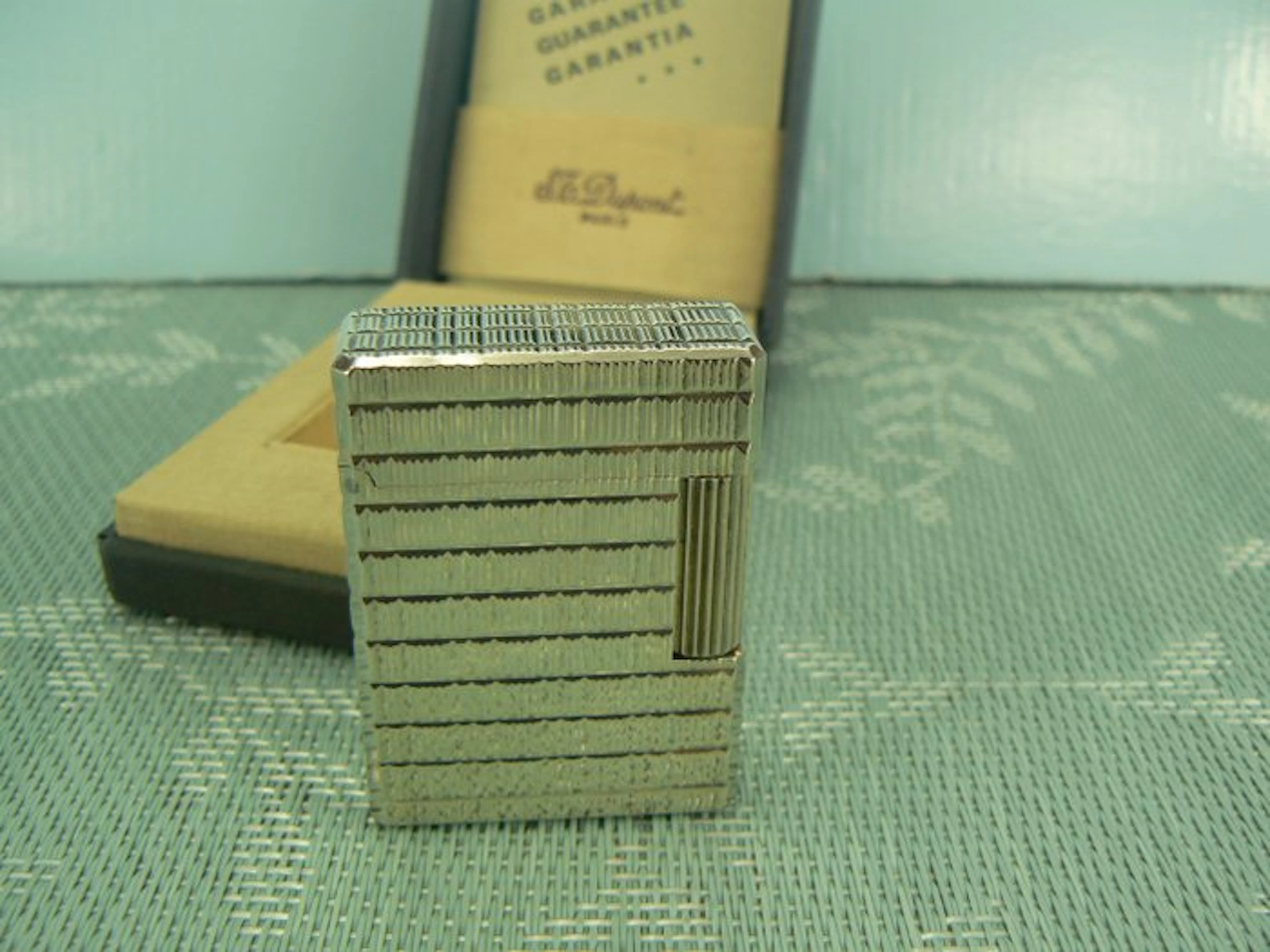 S.T. Dupont - Prince de Galle - Pocket lighter - Silver plated