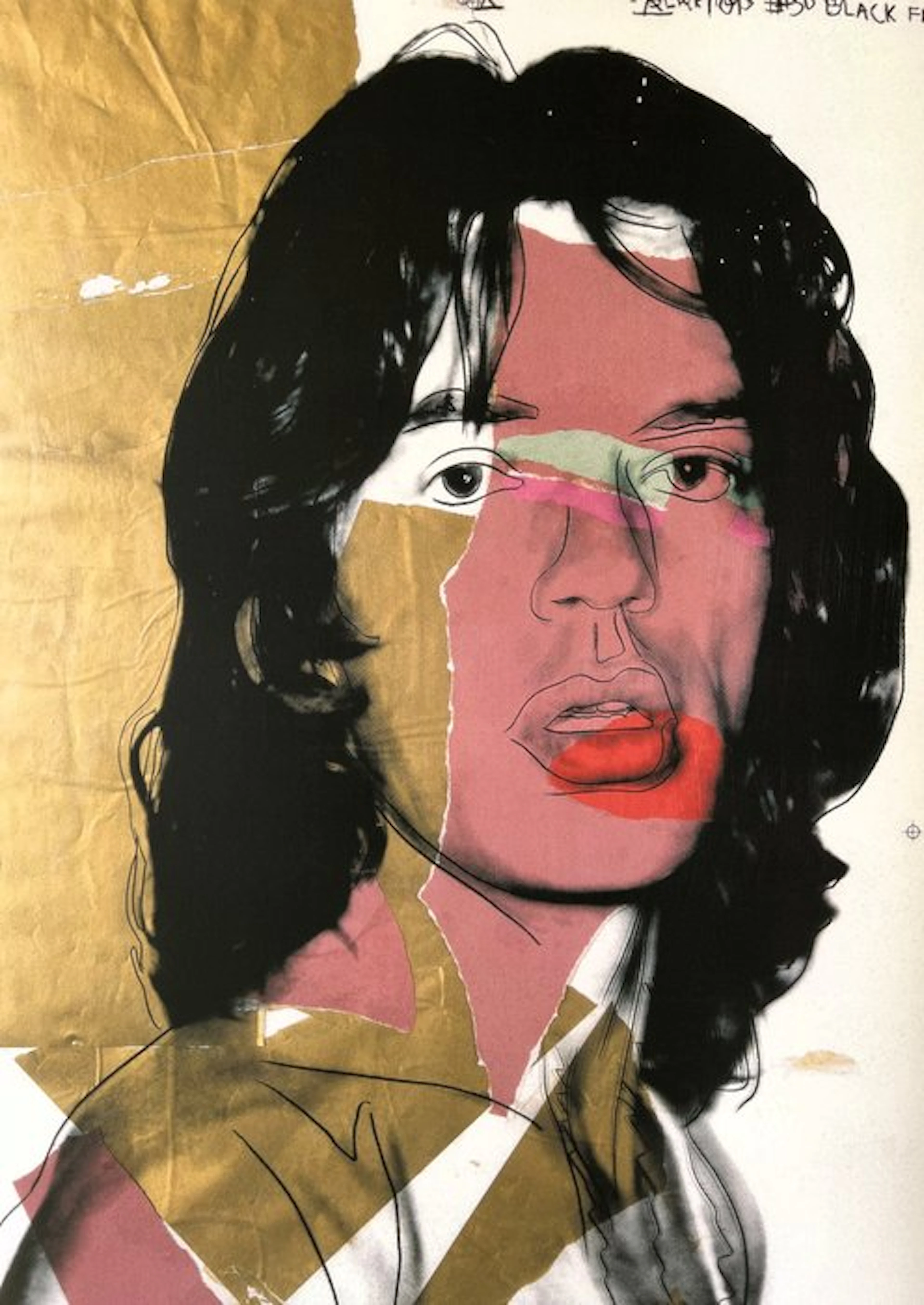 Andy Warhol - Mick Jagger - 1970s