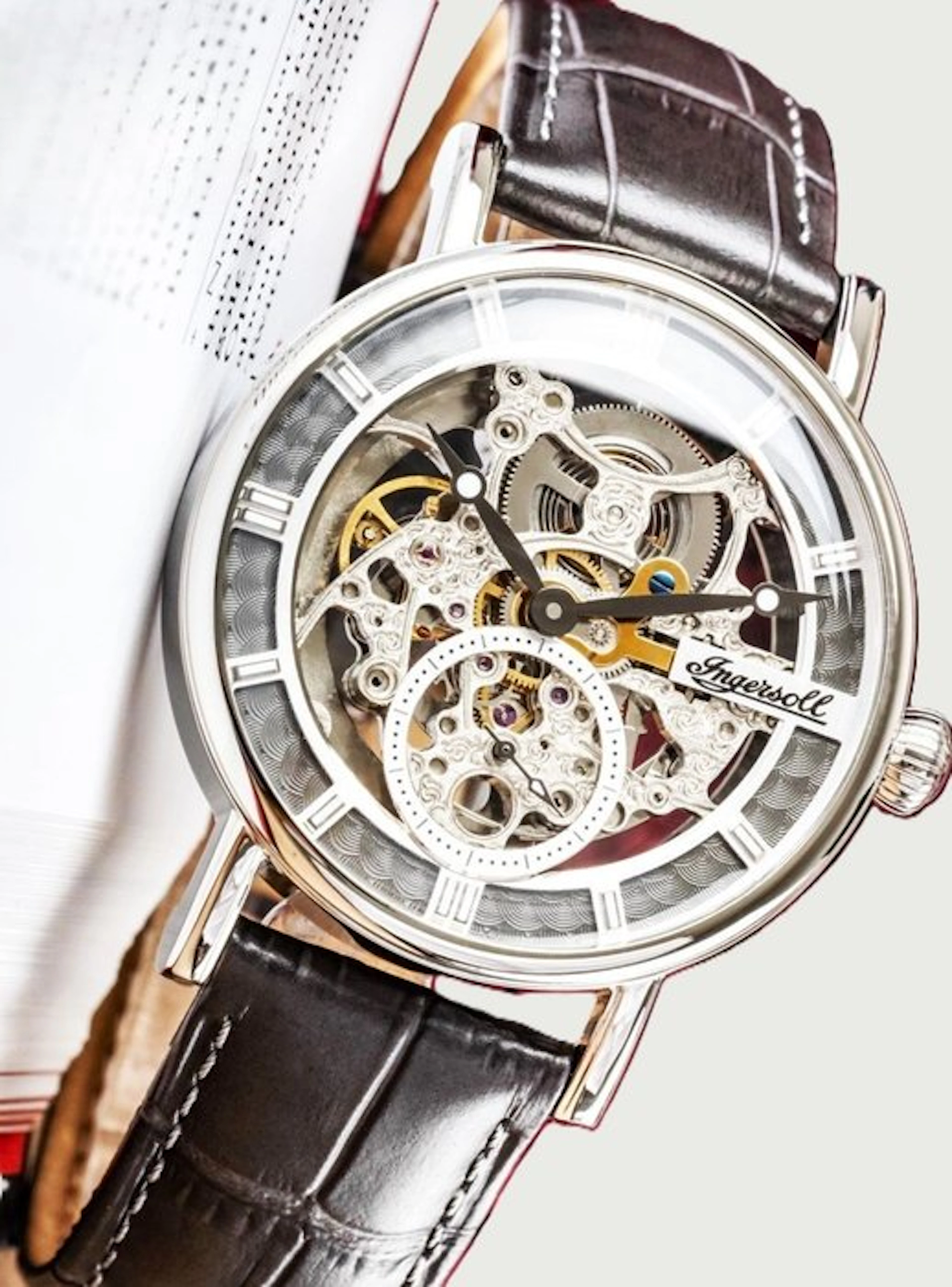 Ingersoll - Automatic - Gold - Skeleton - 22 Jewels - The...