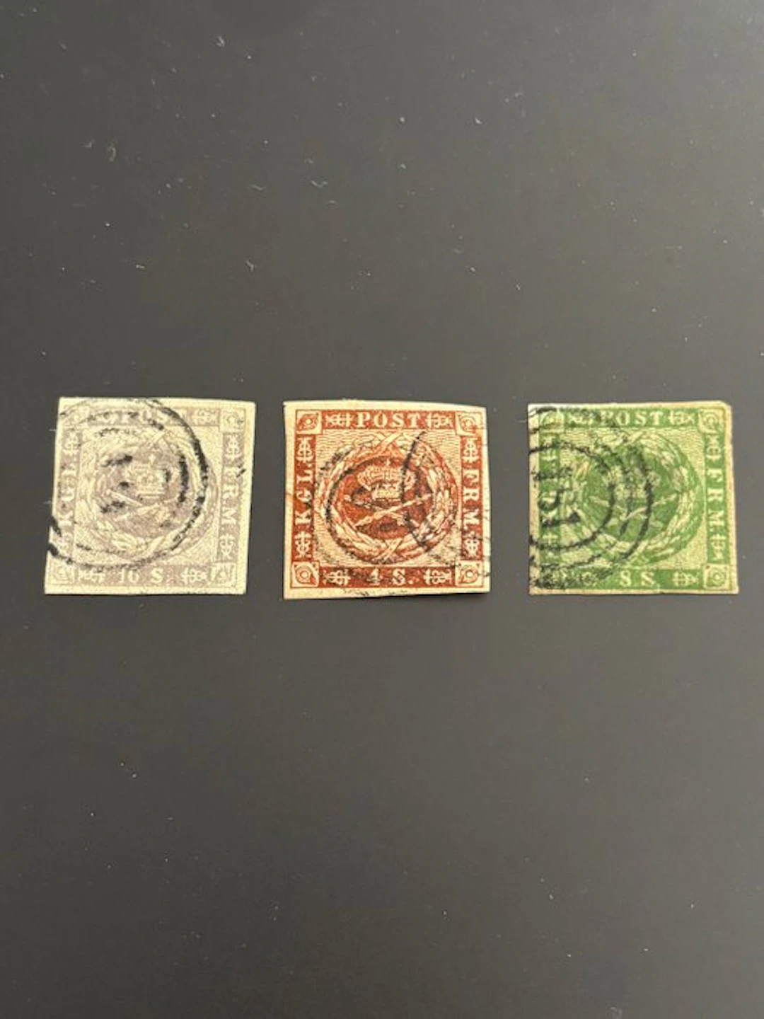 Denmark 1854/1857 - Denmark Classic 1854-1857, 4s, 8s, 16s KGL