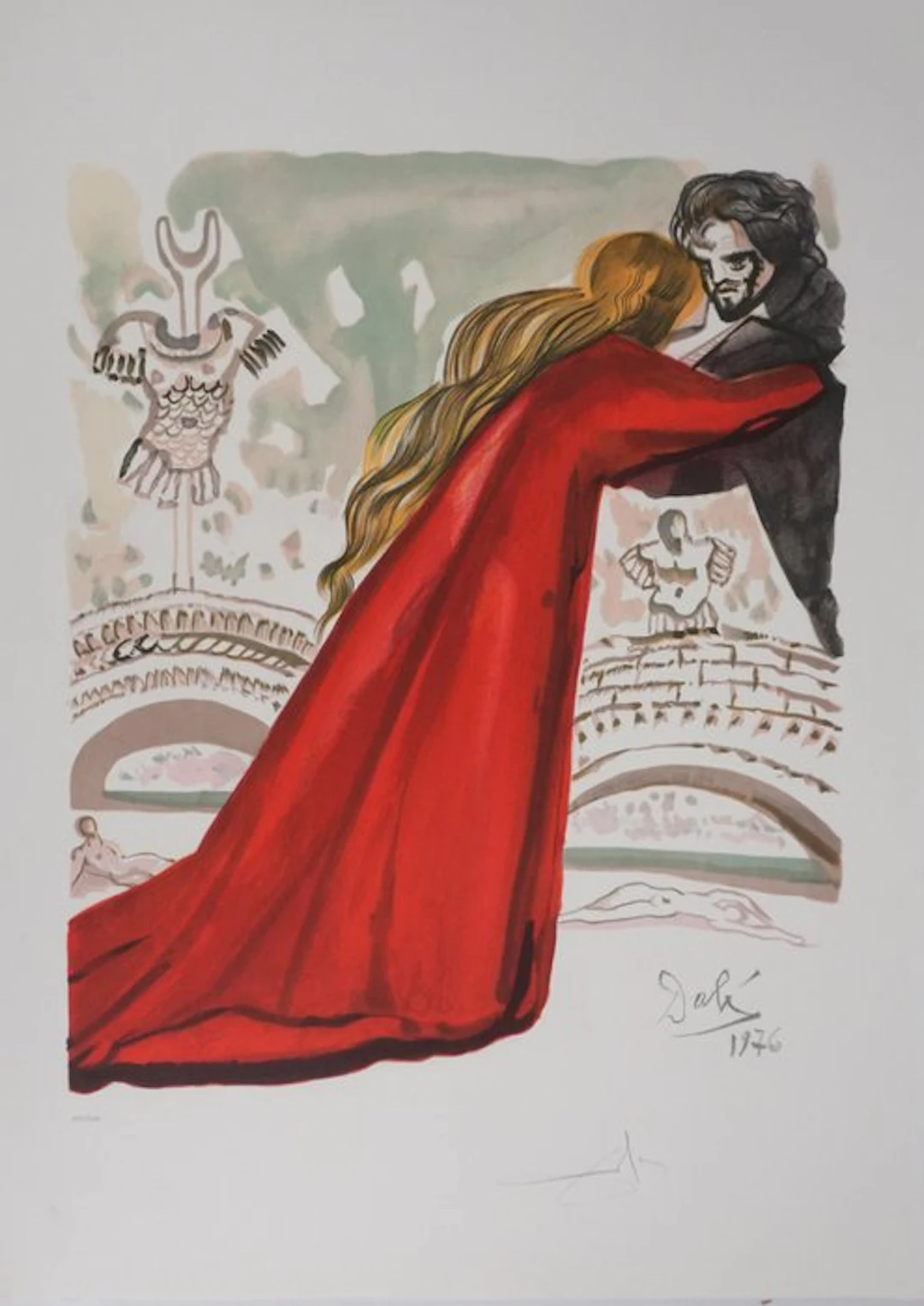 Salvador Dali (1904-1989) - Baiser