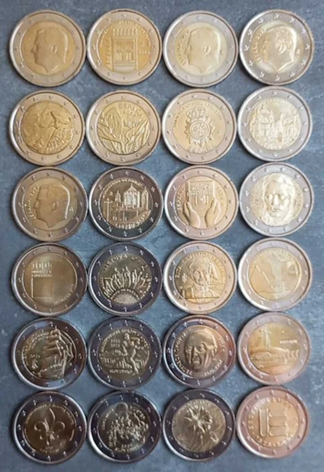 Europe. 2 Euro 2015/2026 (24 monedas) (No reserve price)