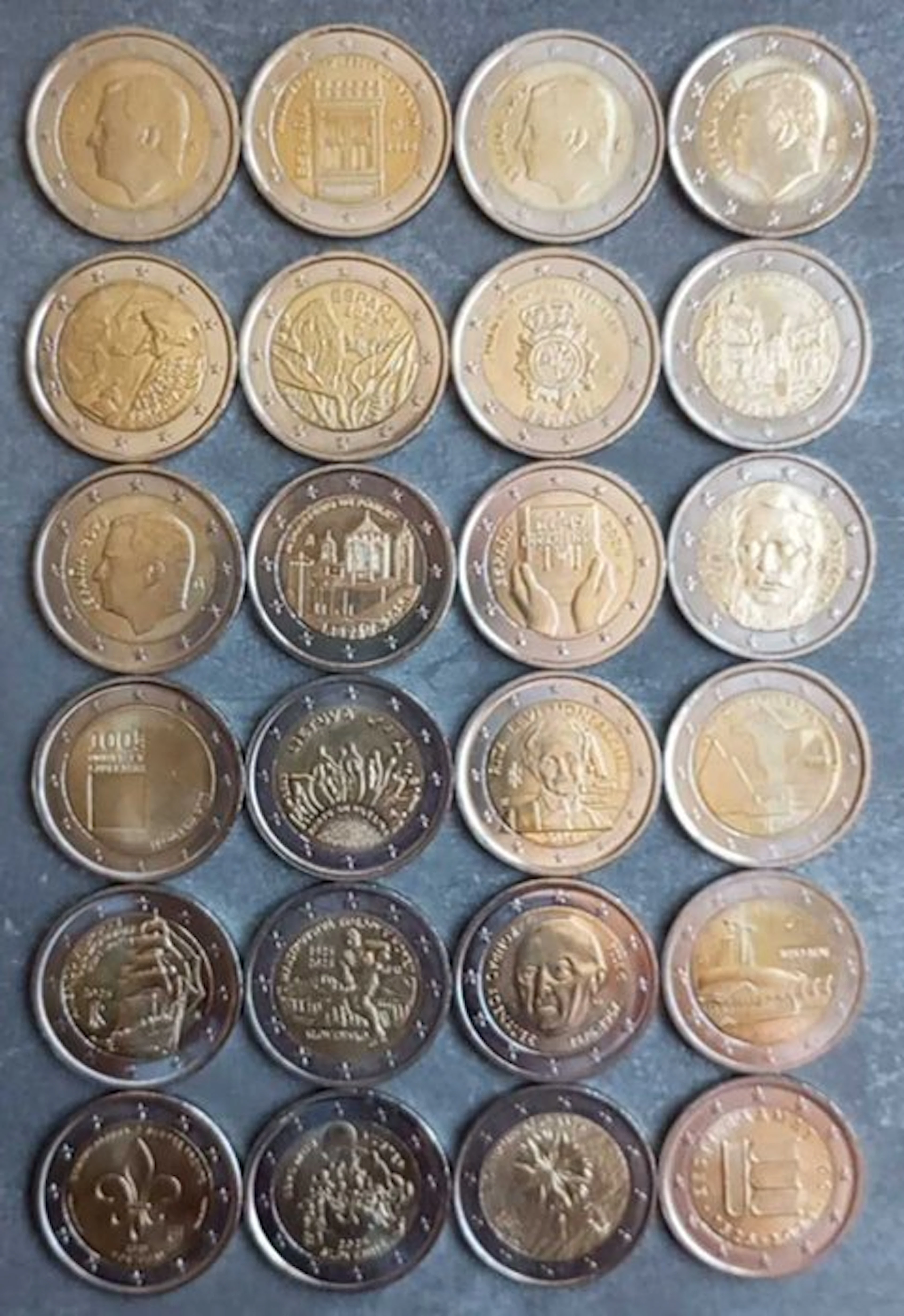 Europe. 2 Euro 2015/2026 (24 monedas) (No reserve price)