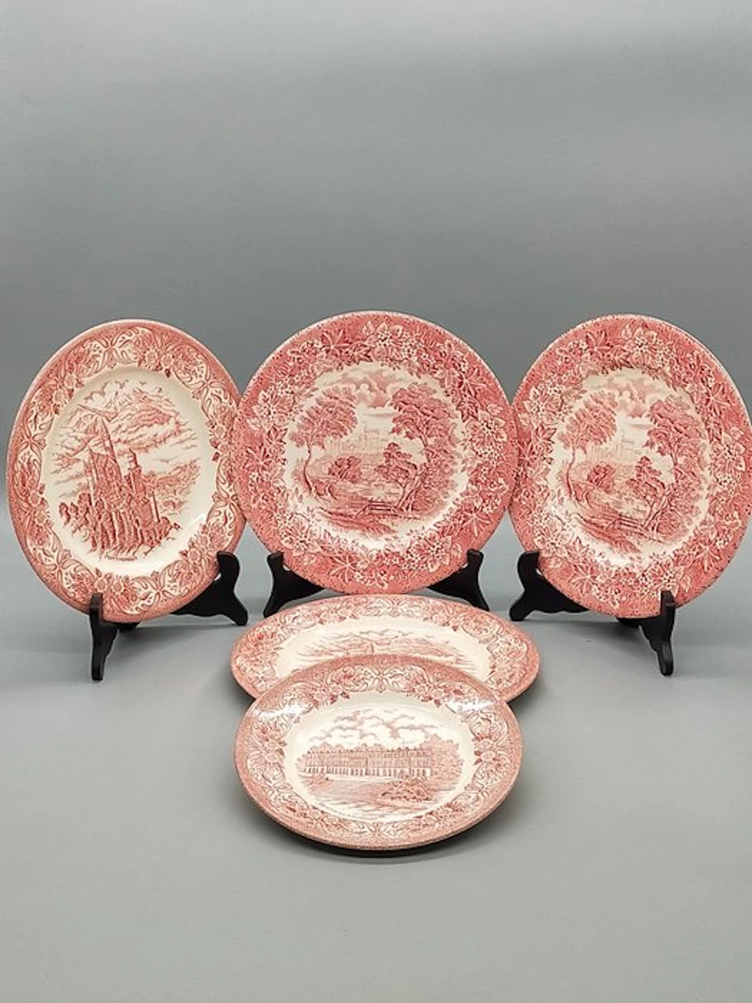 EIT England - Dinner set - Keramik Teller 5er Set –...
