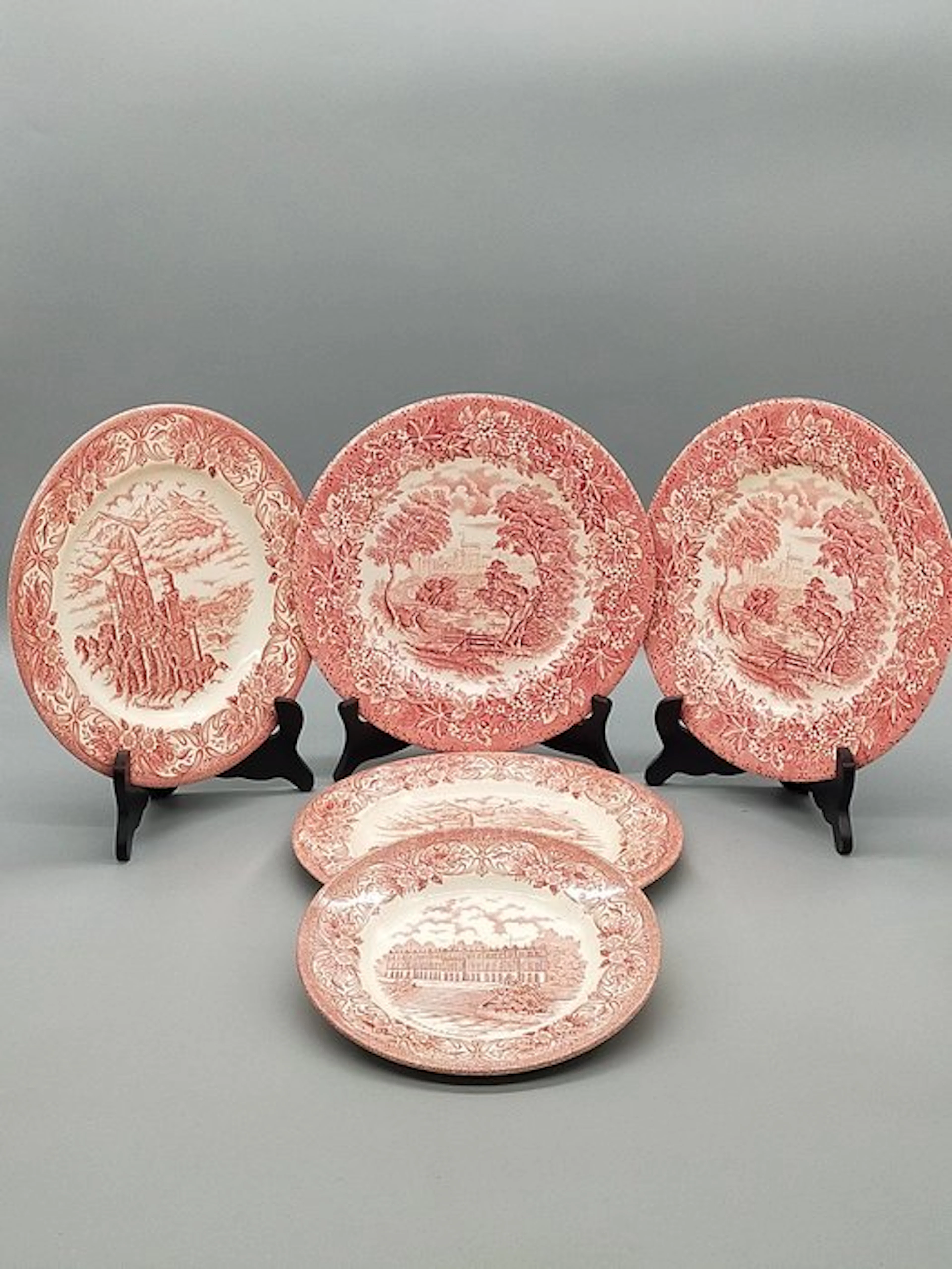 EIT England - Dinner set - Keramik Teller 5er Set –...