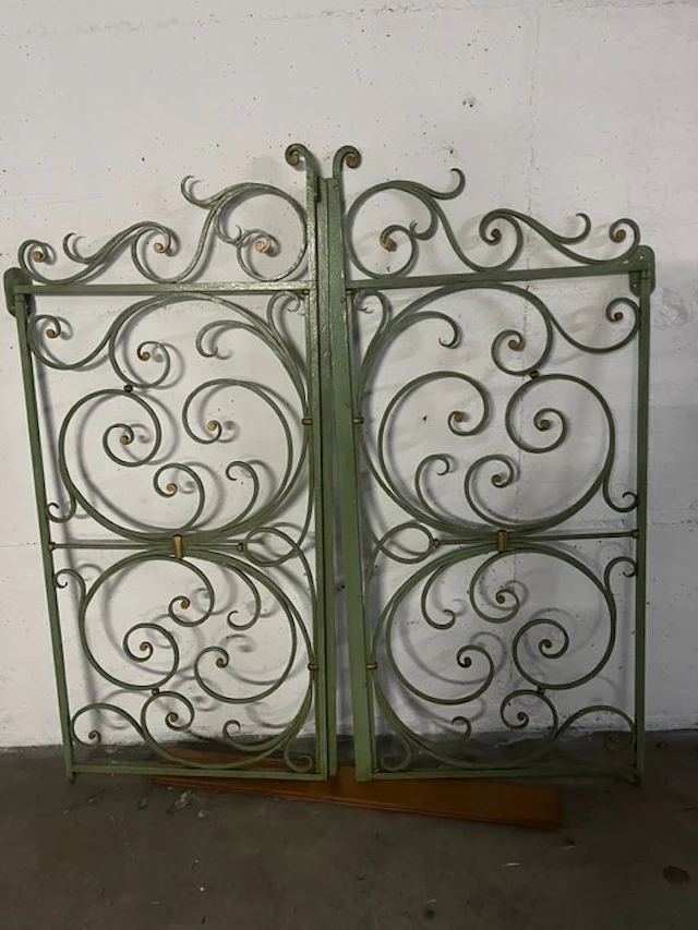 Gate - 1900-1910 - wrought iron gate