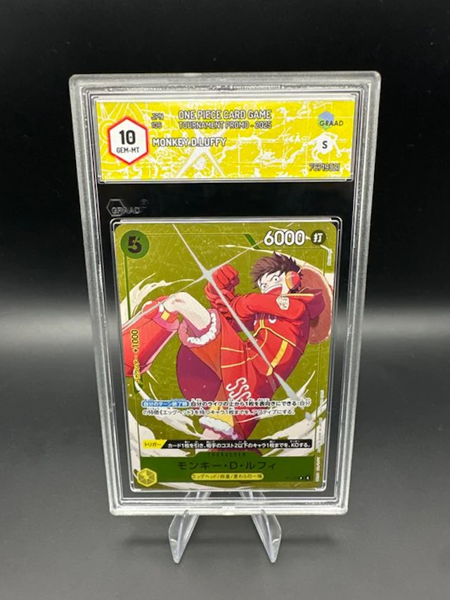 One Piece - 1 Graded card - Monkey D