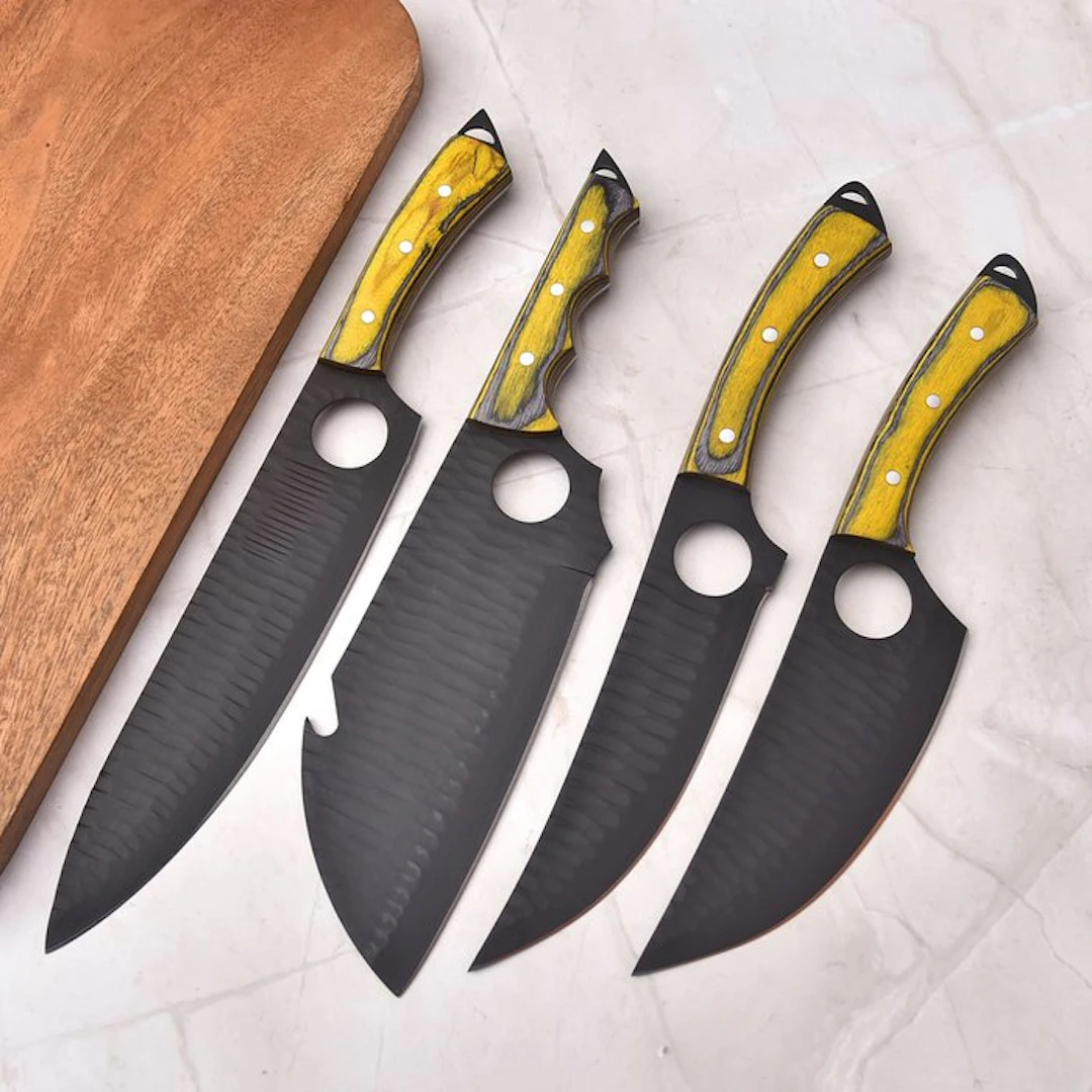 Kitchen knife - Chef's knife - Pakka wood High quality...