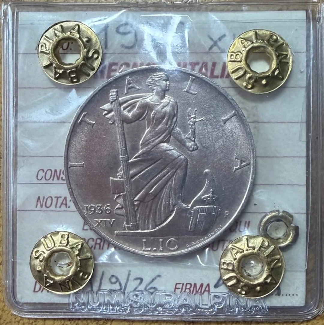 Italy, Kingdom Vittorio Emanuele III. 10 Lire 1936 “Impero” (No reserve price)