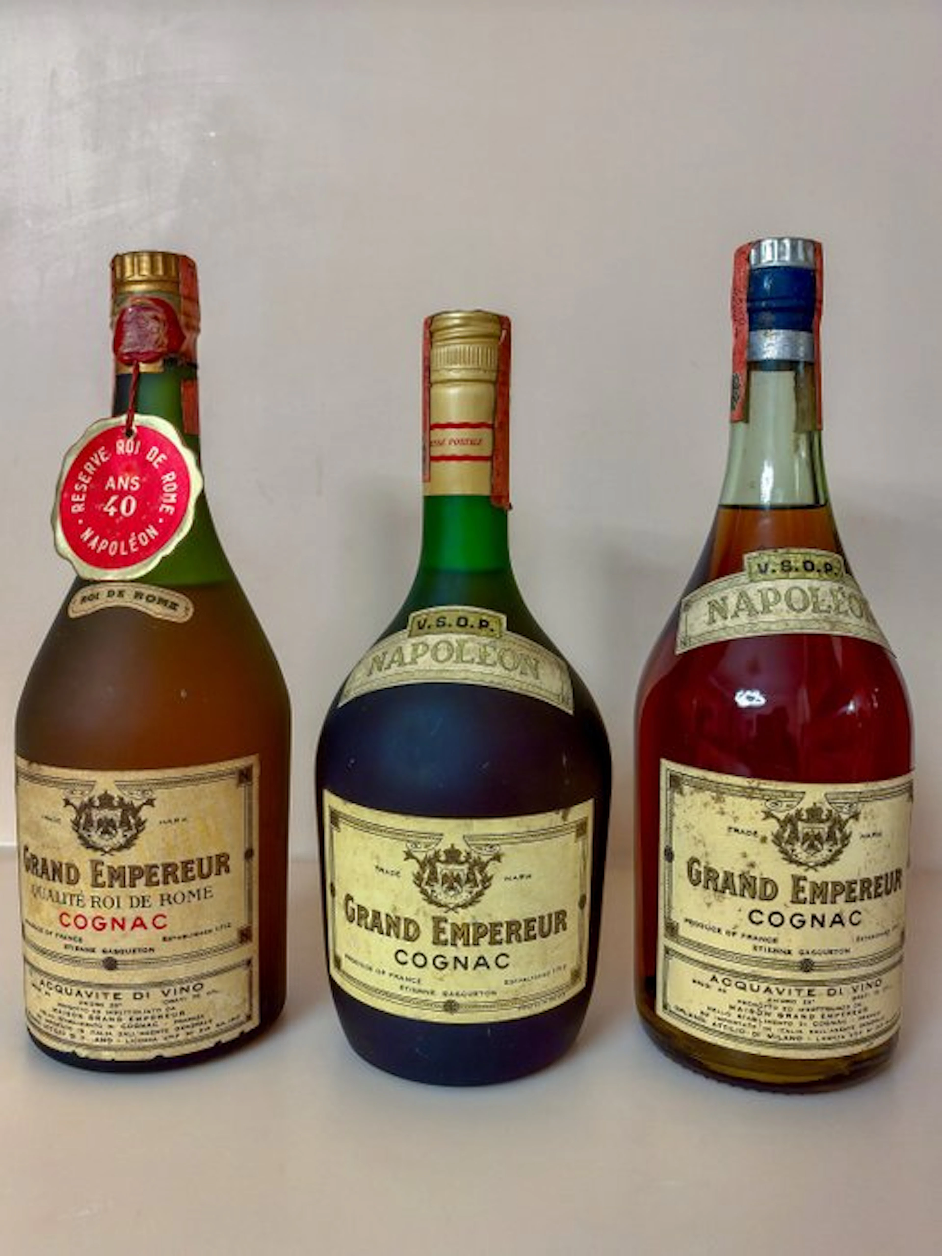 Grand Empereur Etienne Gasqueton - Roi de Rome 40 Ans + VSOP Napoléon - b
