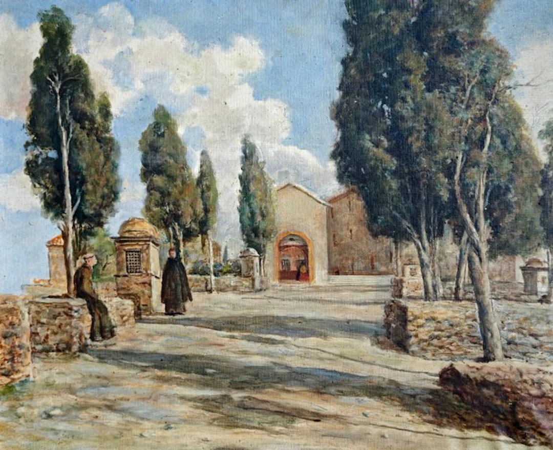 École valencienne (XX) - Le Chemin de l'ermitage