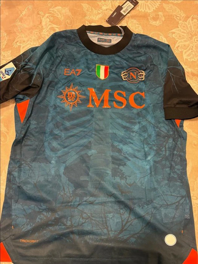 Napoli - Italian Football League - Kevin De Bruyne - 2025 - Football shirt