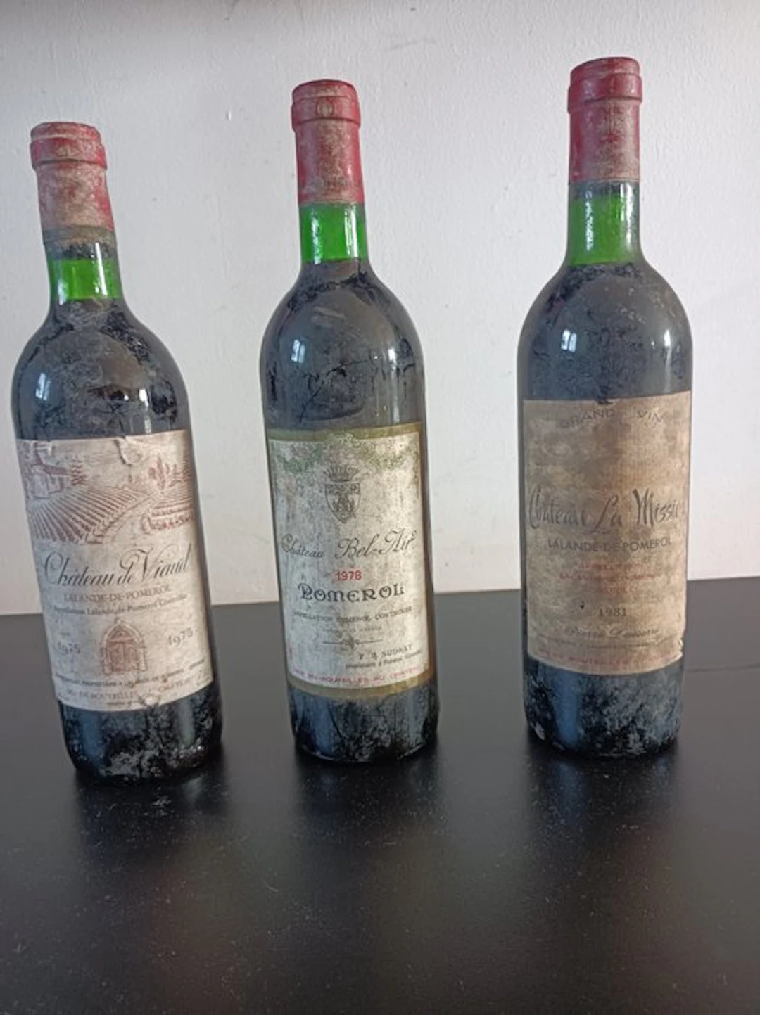 1975 Château de Viaud; 1978 Château Bel-Air & 1981...