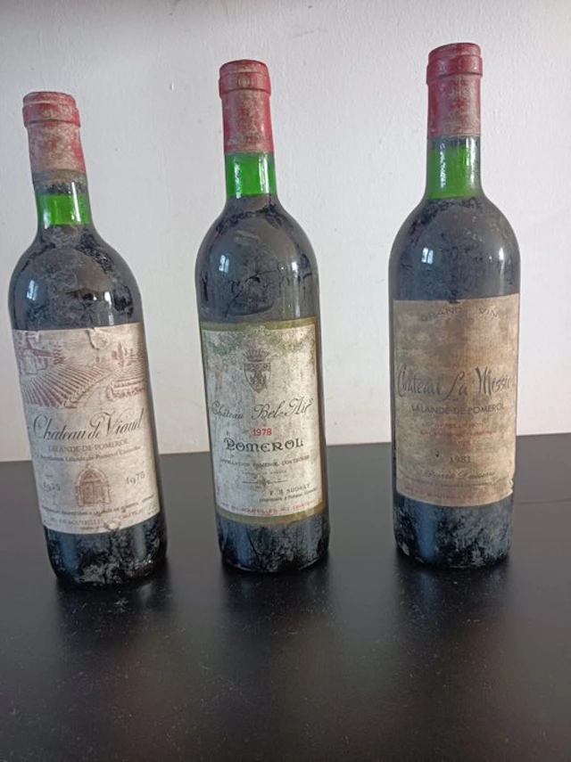1975 Château de Viaud; 1978 Château Bel-Air & 1981...