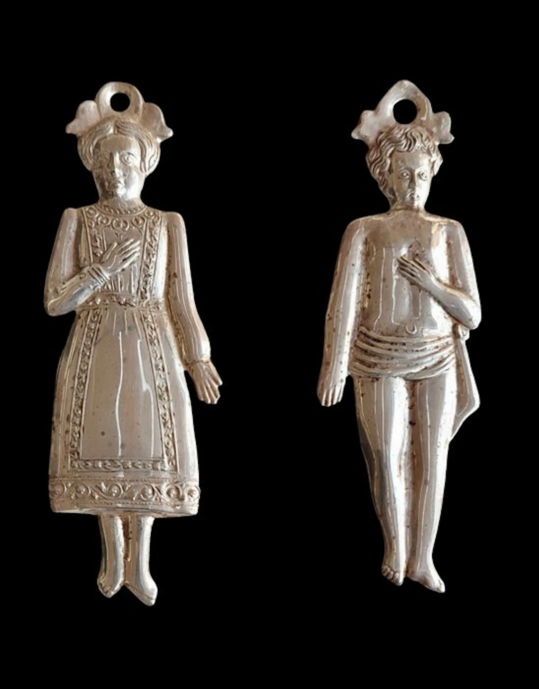 Ex voto (2) - Silverplated - 1980-1990