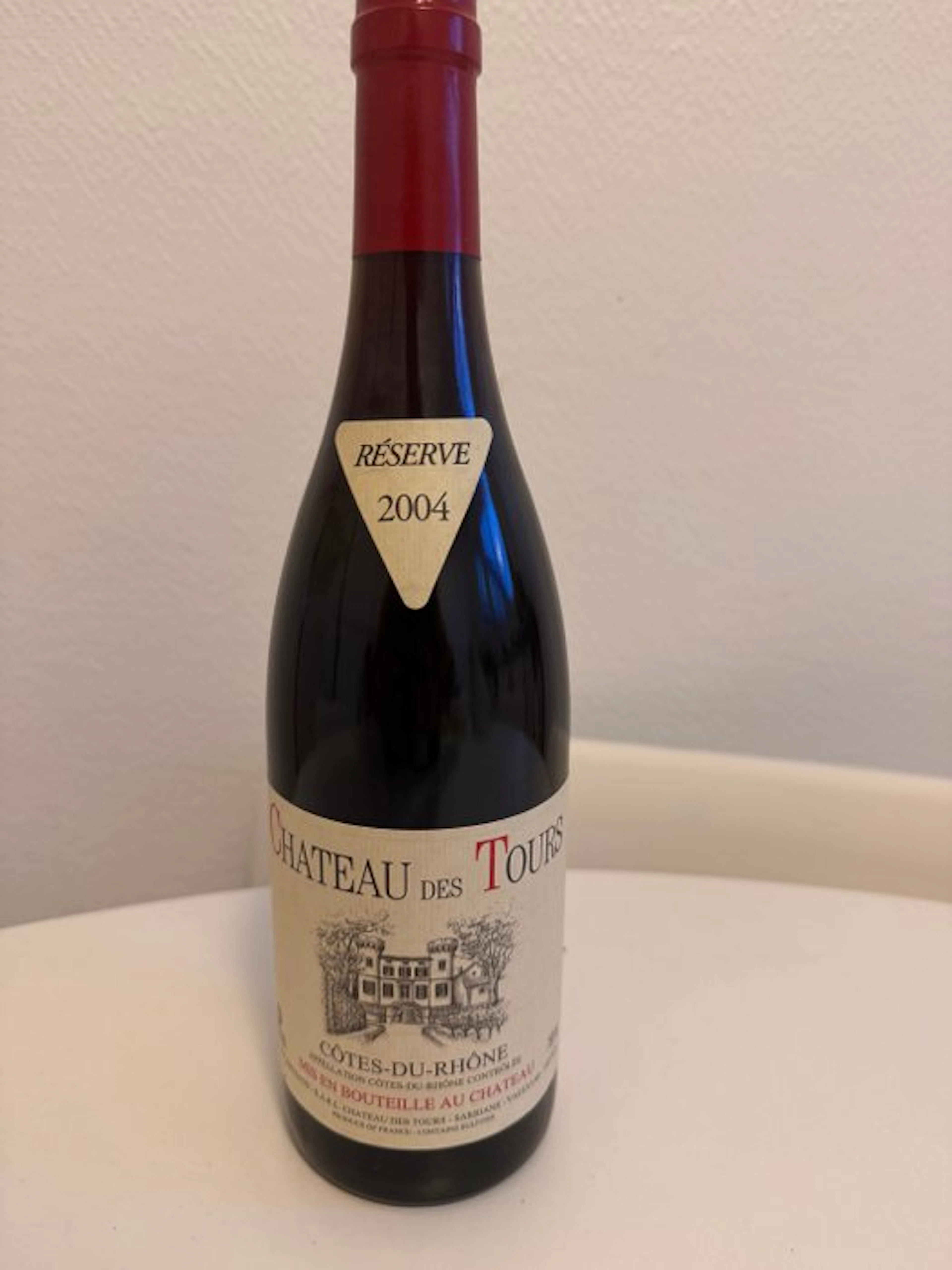 2004 Chateau des Tours - Cotes du Rhone Réserve - 1 Bottle (0.75L)